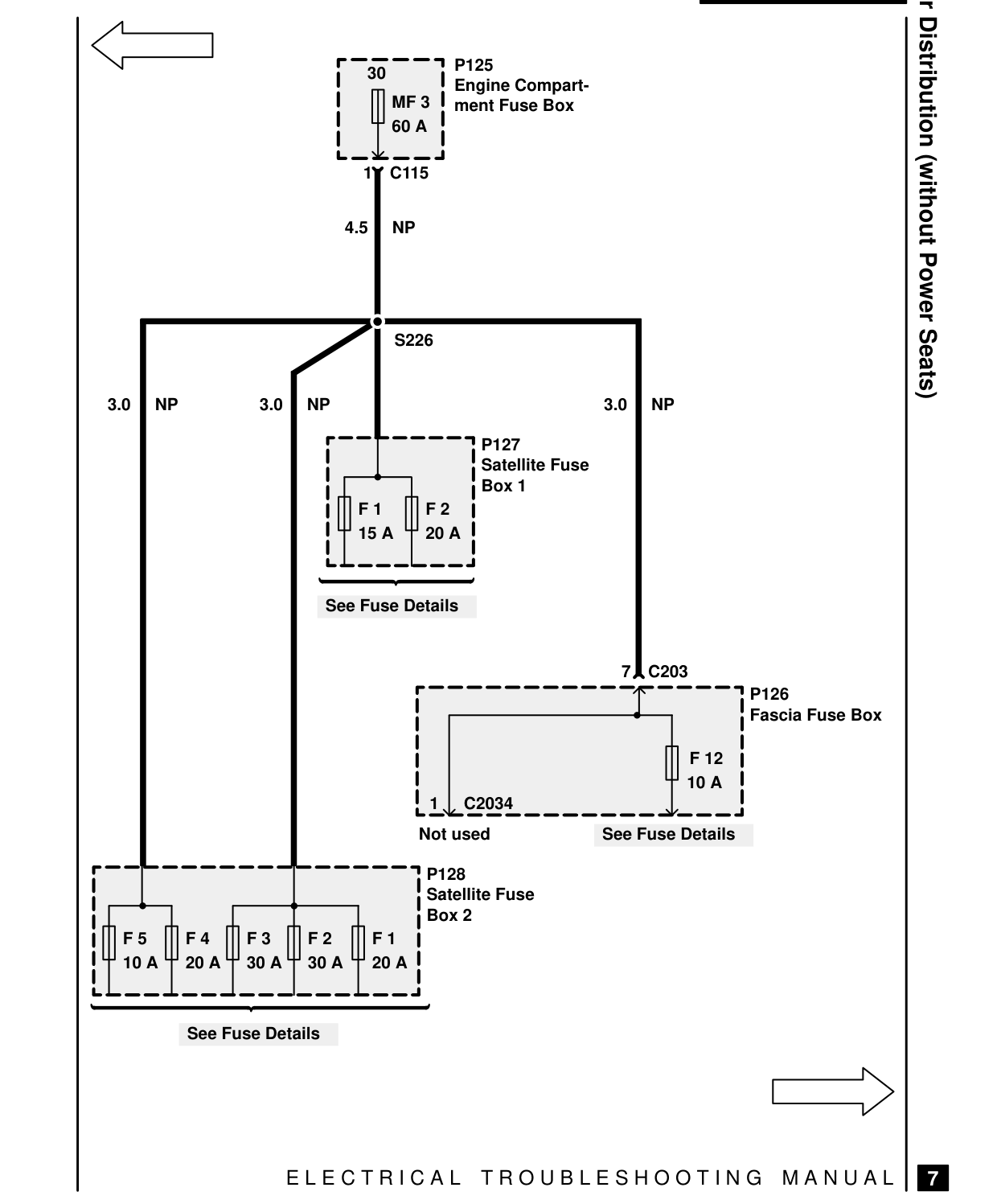 Power Distribution – Circuit Diagram