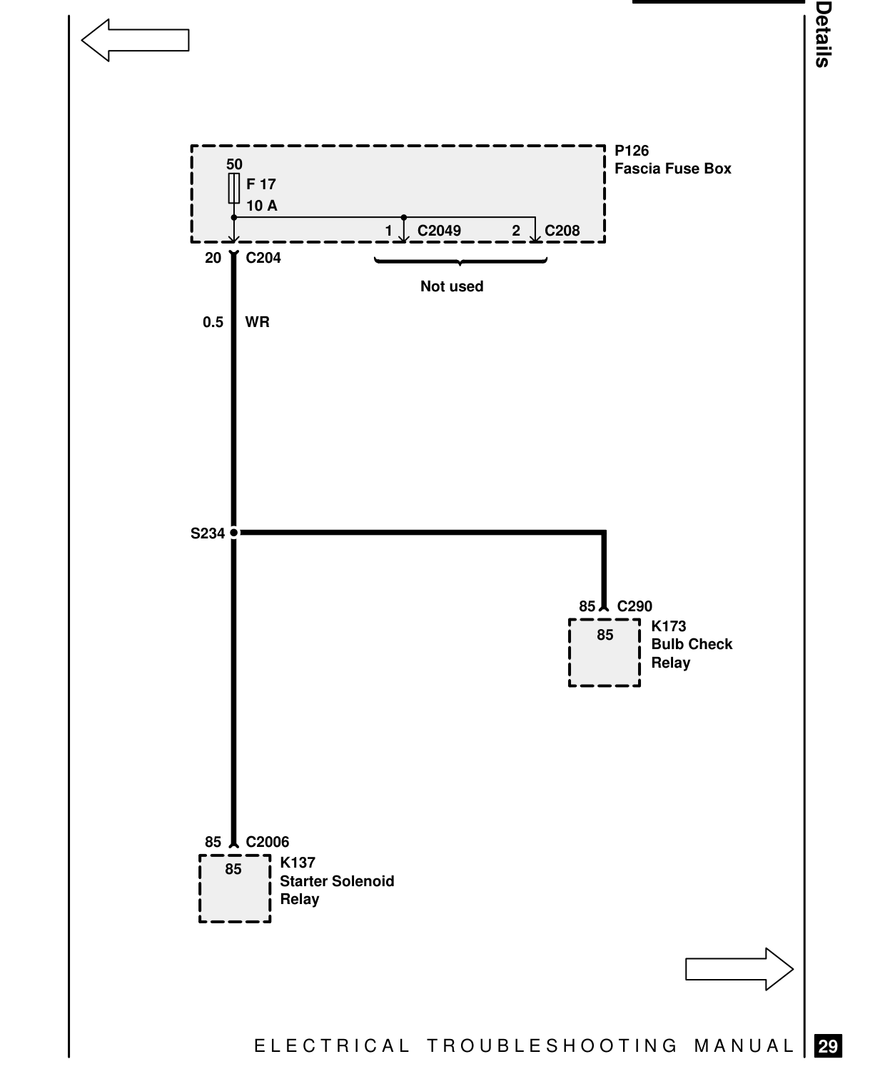 Fuse Details – Circuit Diagram