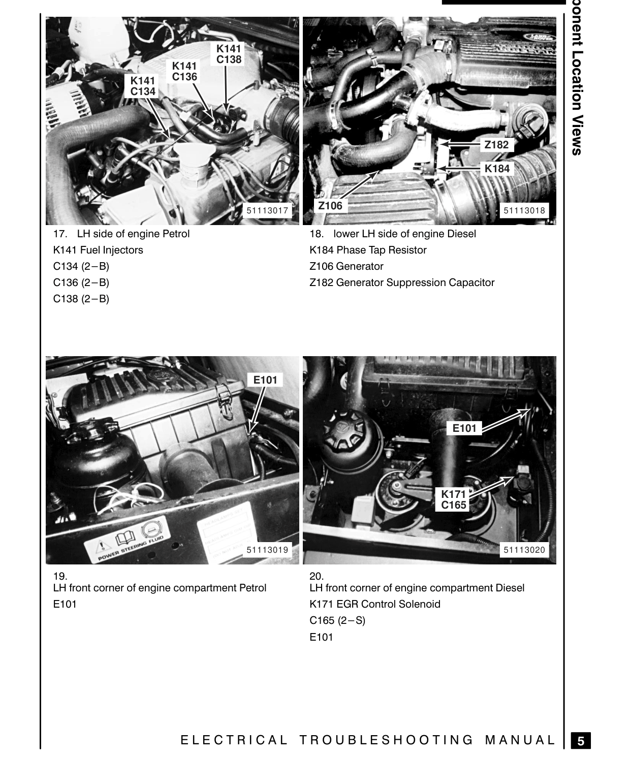 Component Location Views – Circuit Diagram