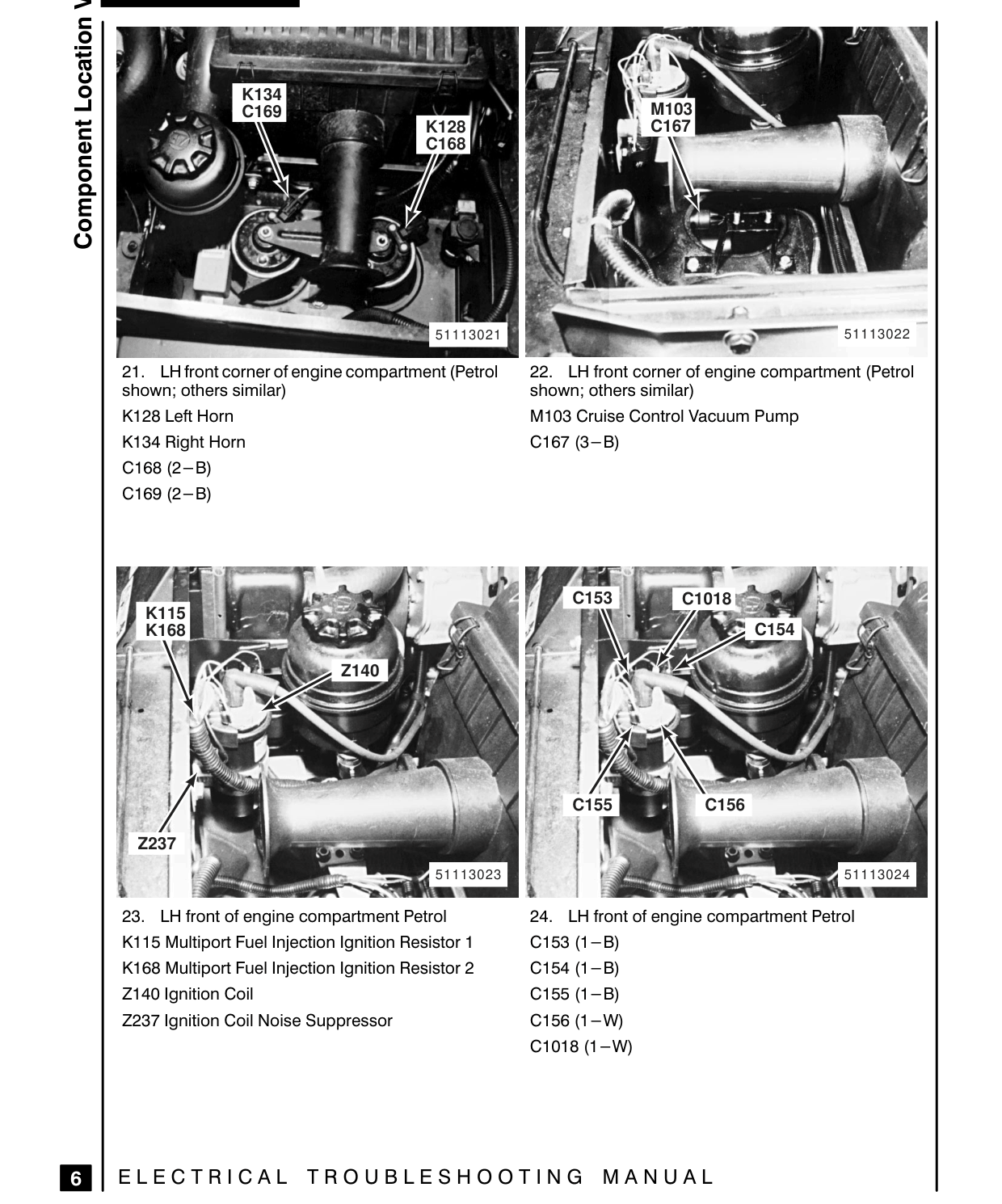 Component Location Views – Circuit Diagram