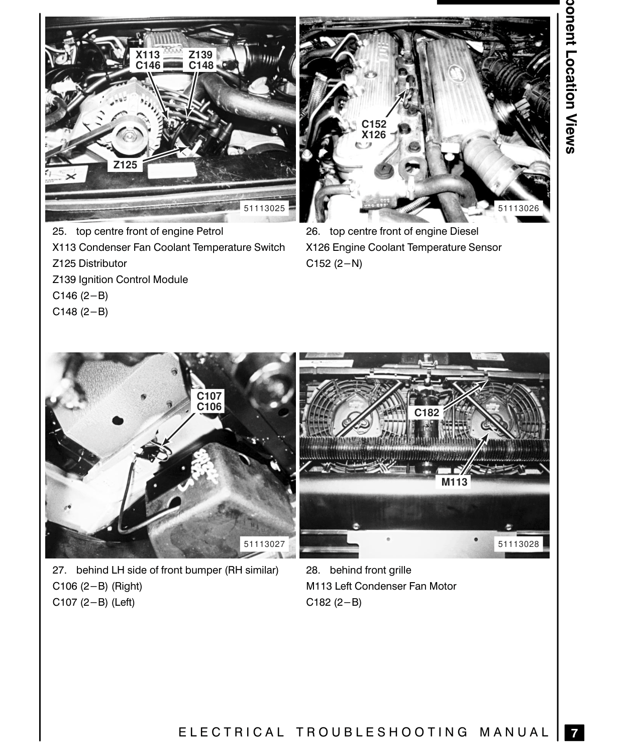 Component Location Views – Circuit Diagram