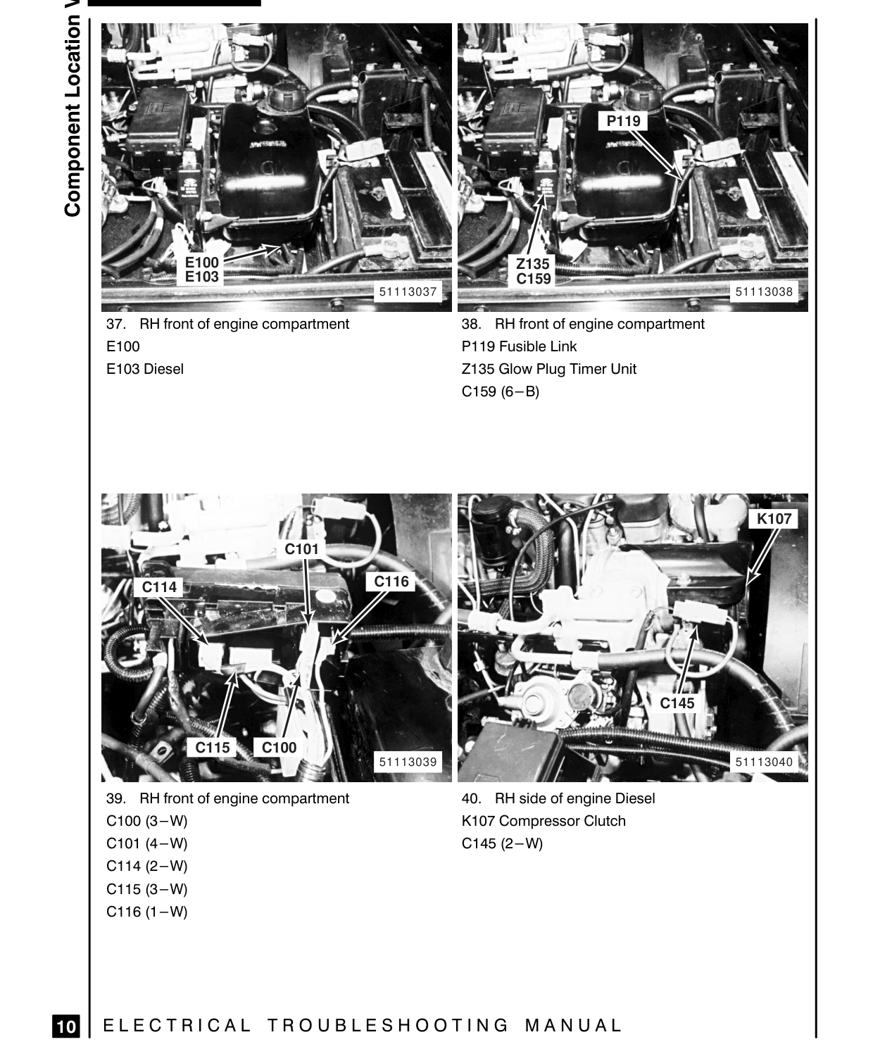 Component Location Views – Circuit Diagram