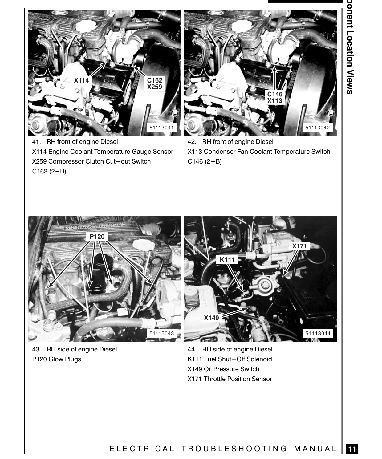 Component Location Views – Circuit Diagram