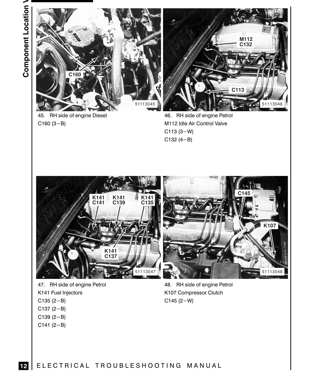 Component Location Views – Circuit Diagram