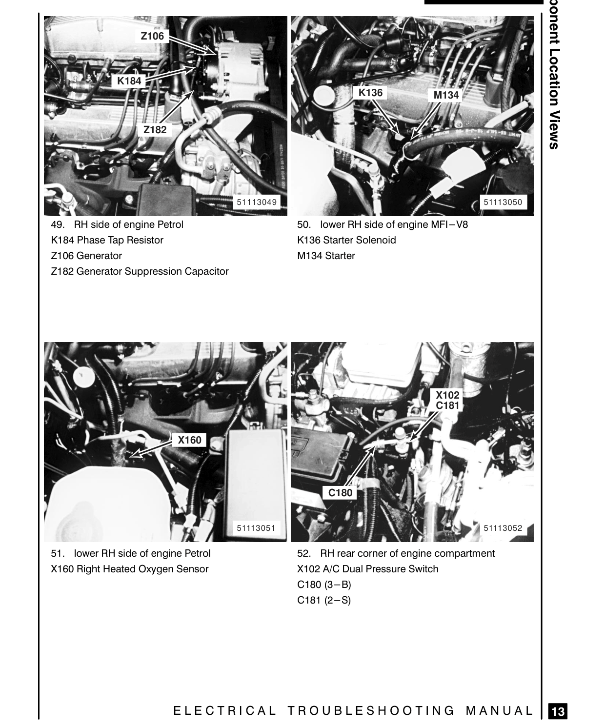 Component Location Views – Circuit Diagram