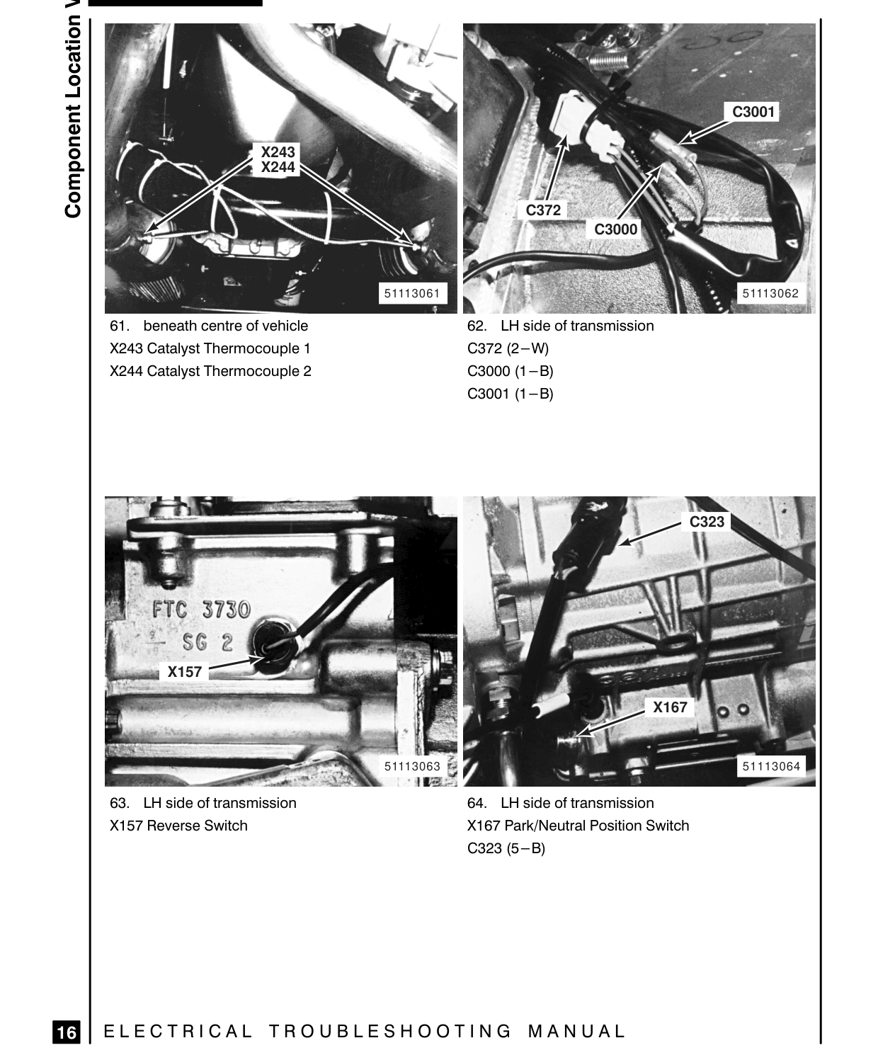 Component Location Views – Circuit Diagram