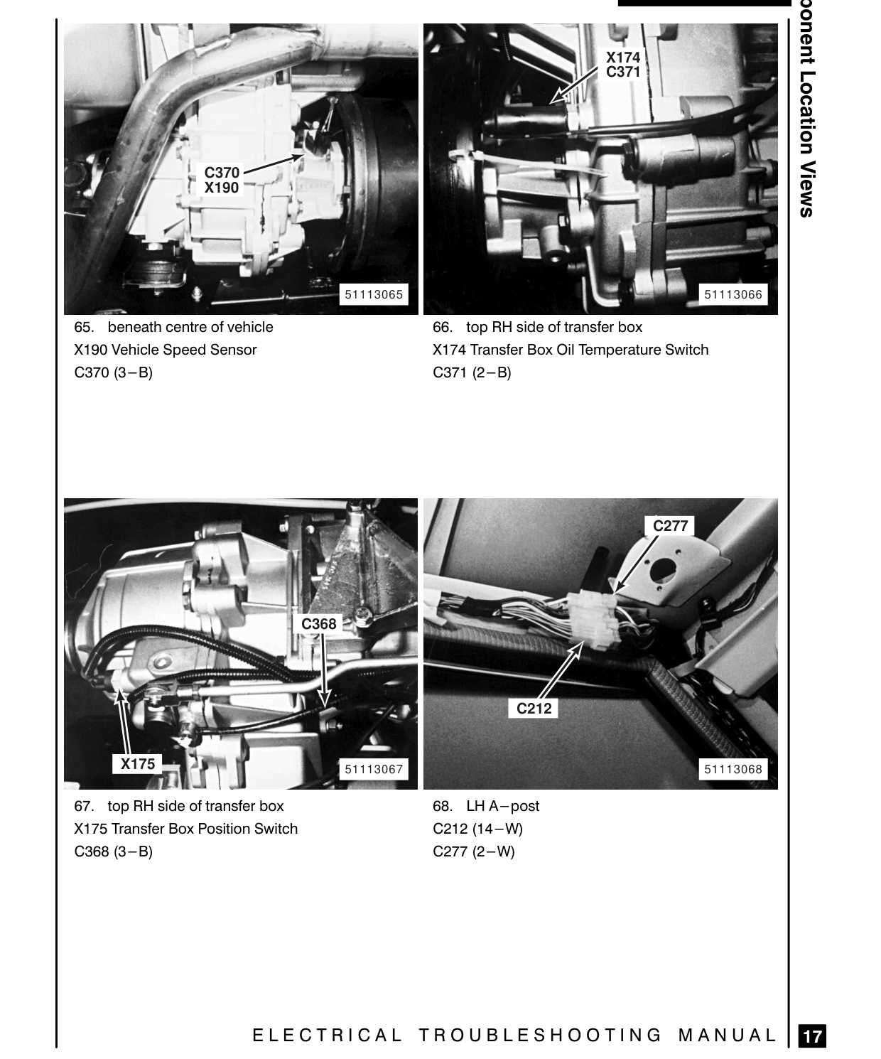 Component Location Views – Circuit Diagram