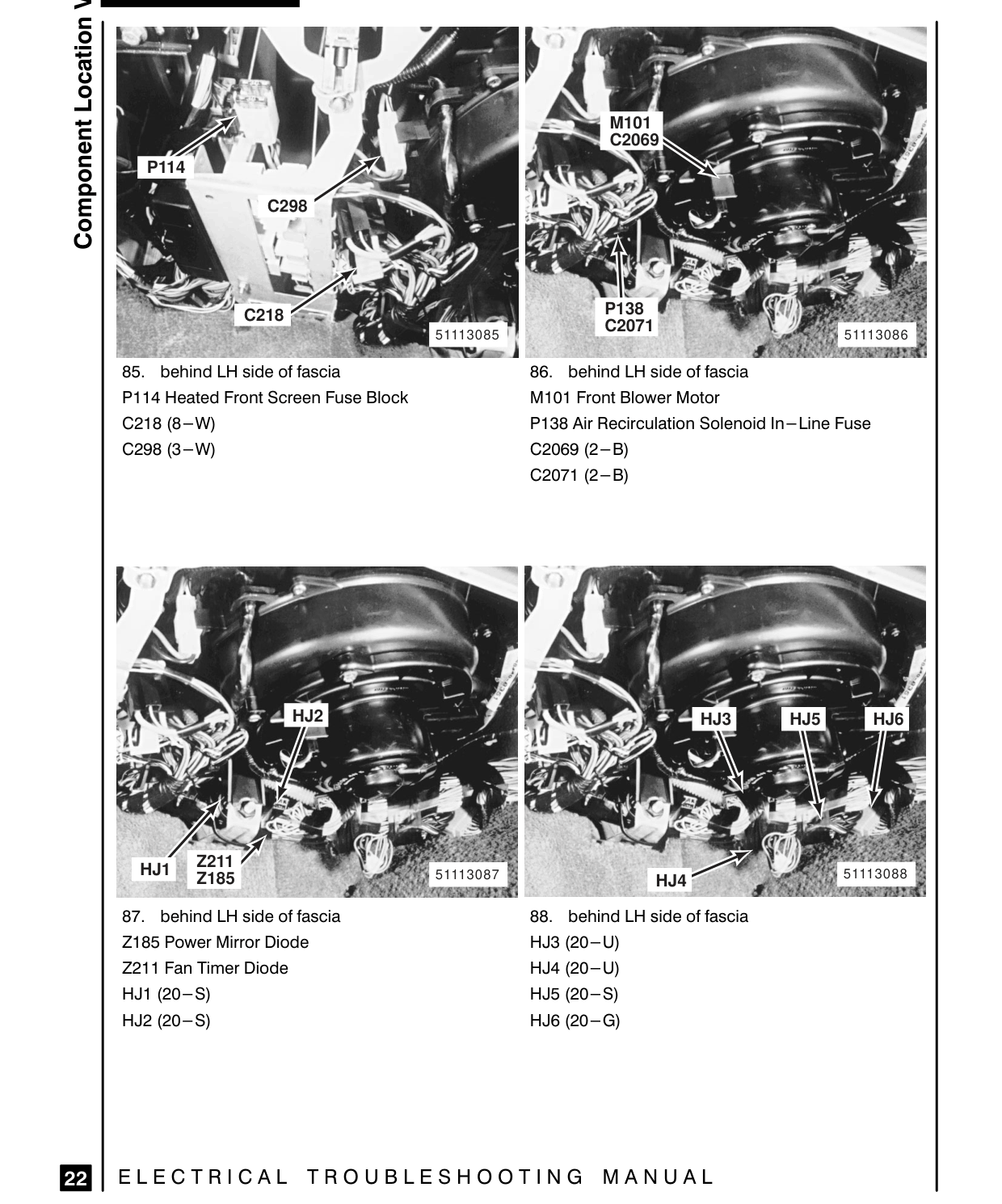 Component Location Views – Circuit Diagram