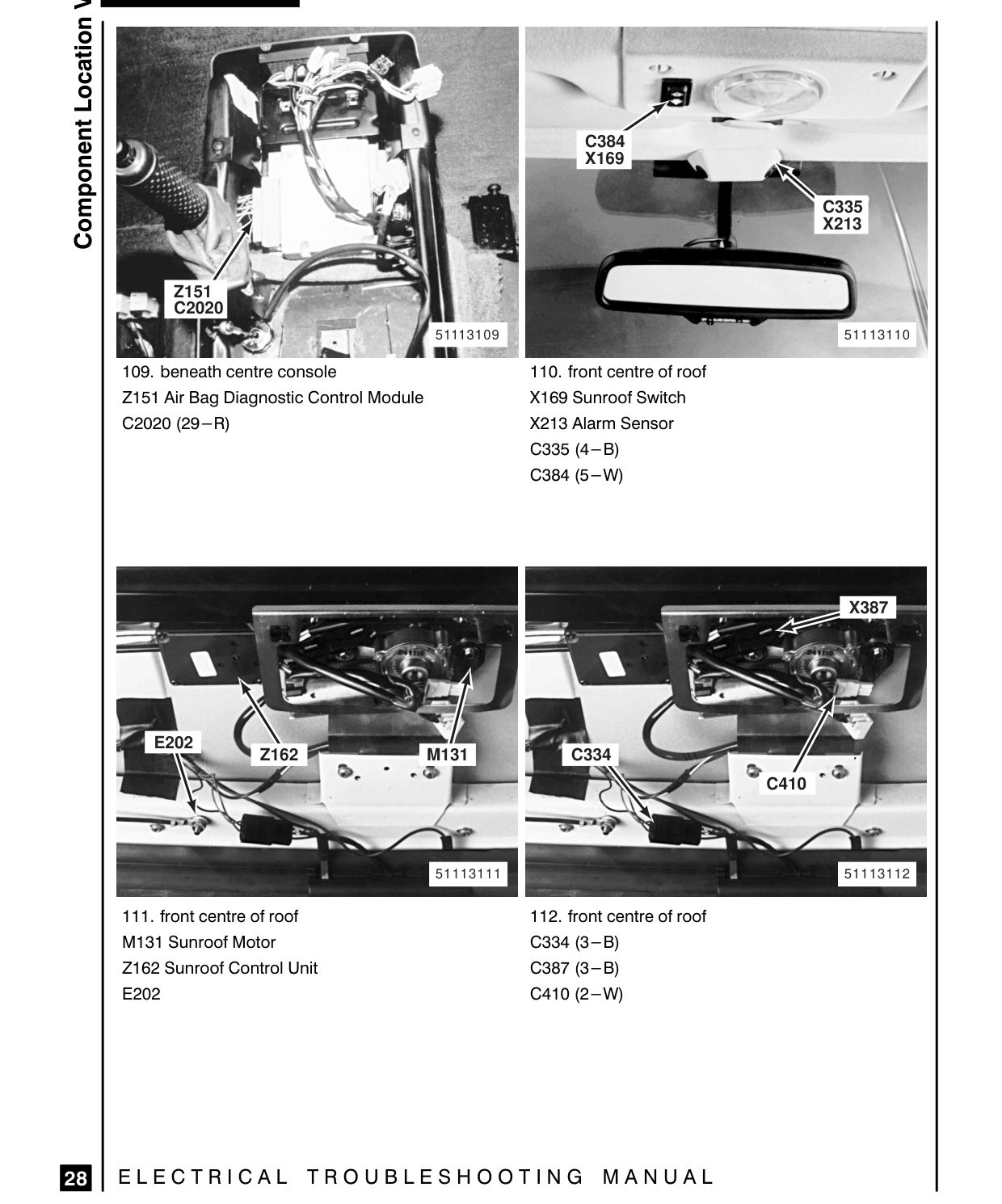 Component Location Views – Circuit Diagram