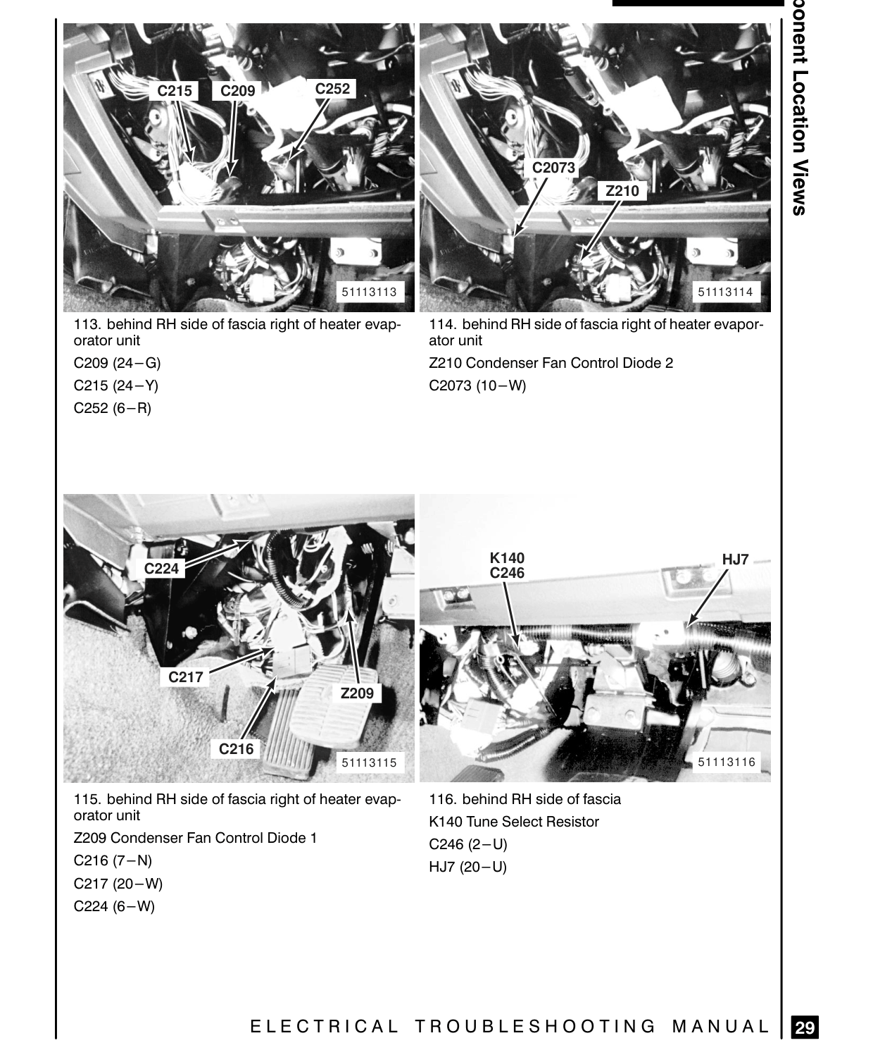 Component Location Views – Circuit Diagram