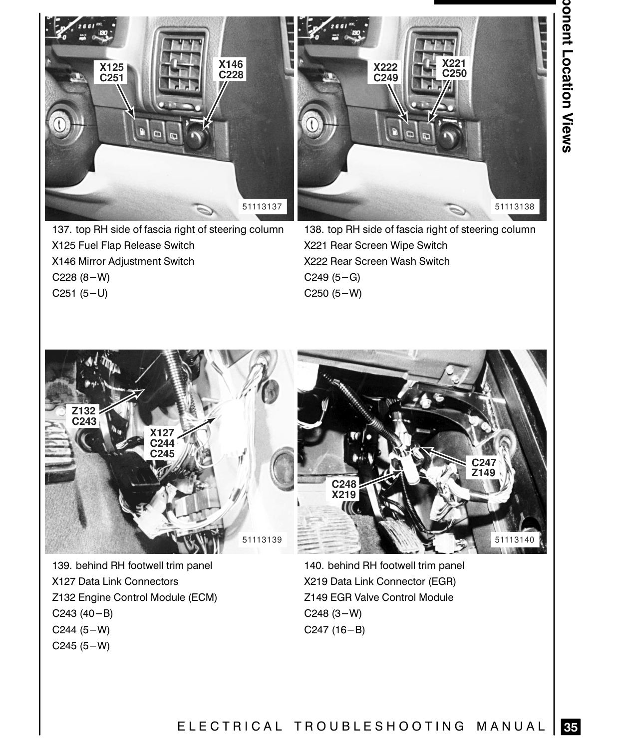 Component Location Views – Circuit Diagram