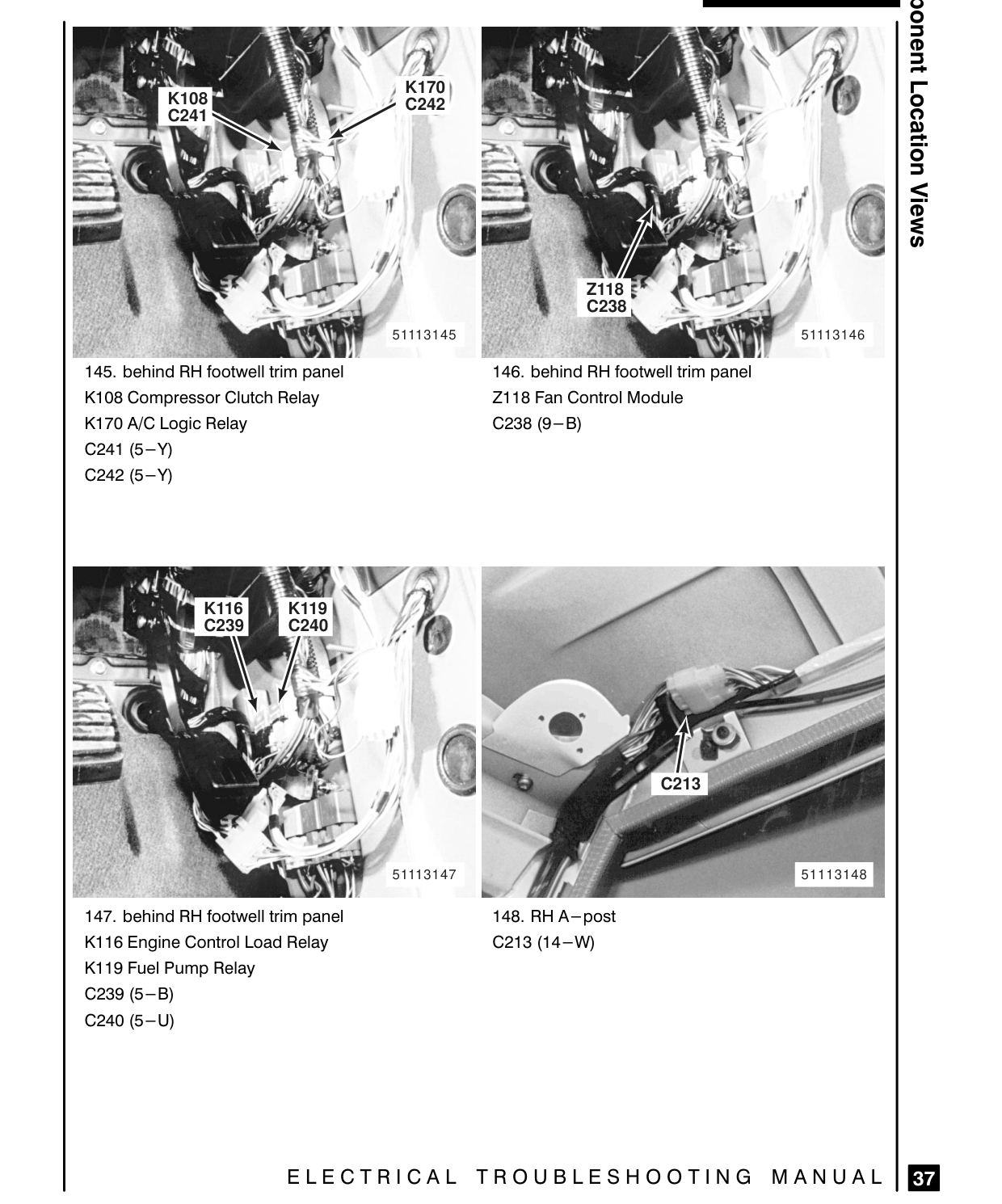 Component Location Views – Circuit Diagram