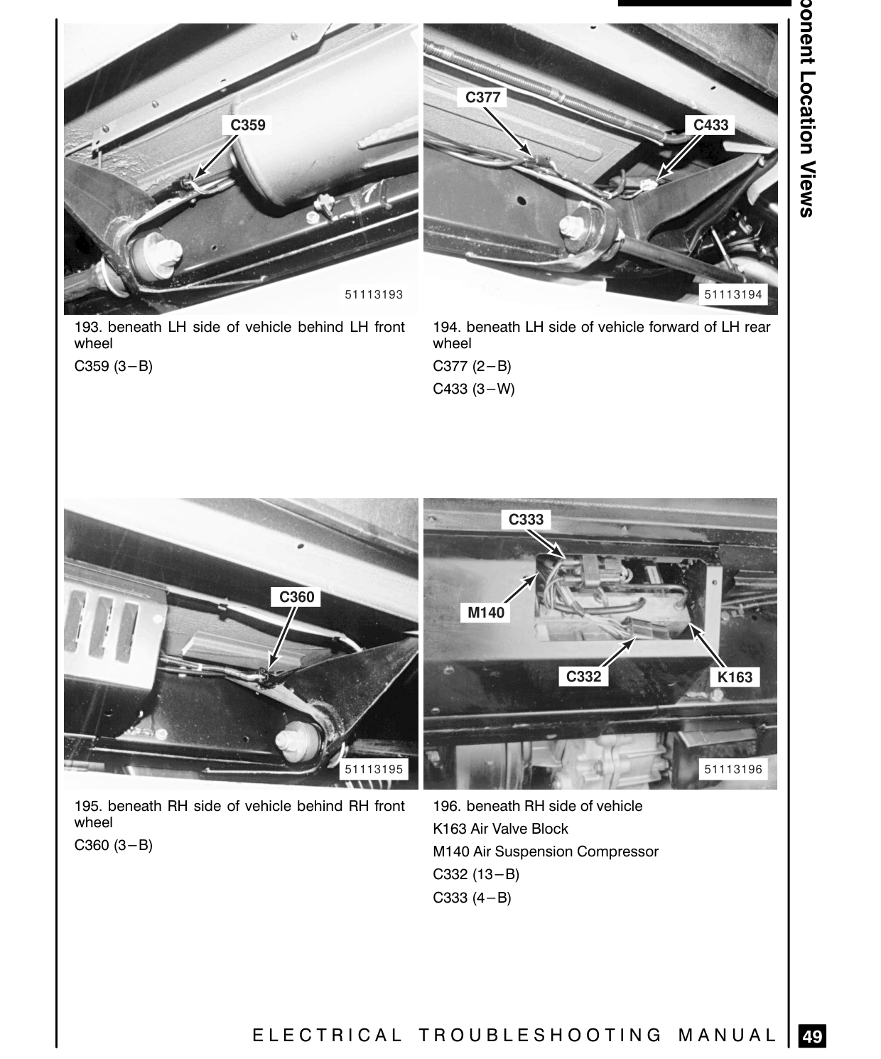 Component Location Views – Circuit Diagram