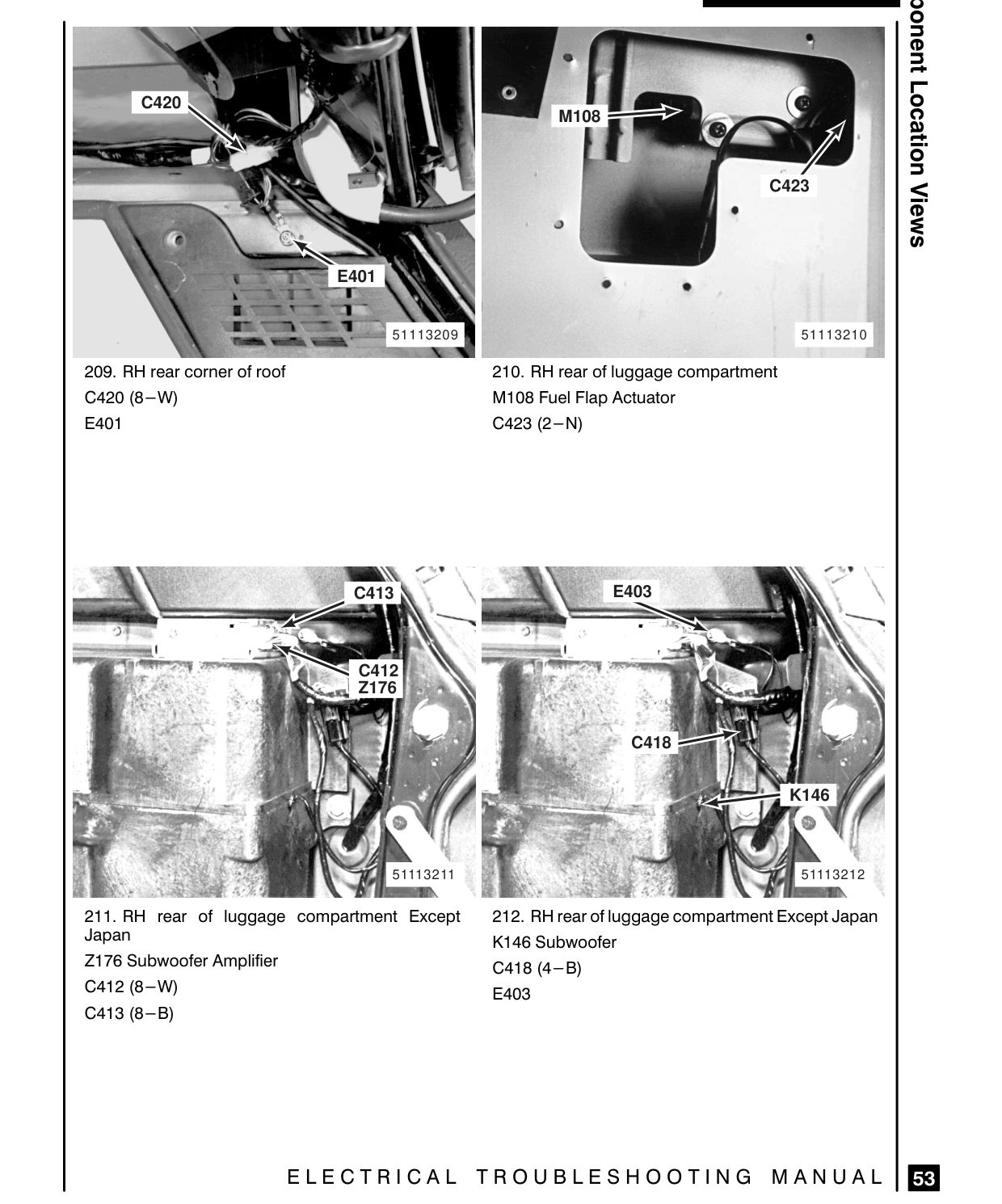 Component Location Views – Circuit Diagram