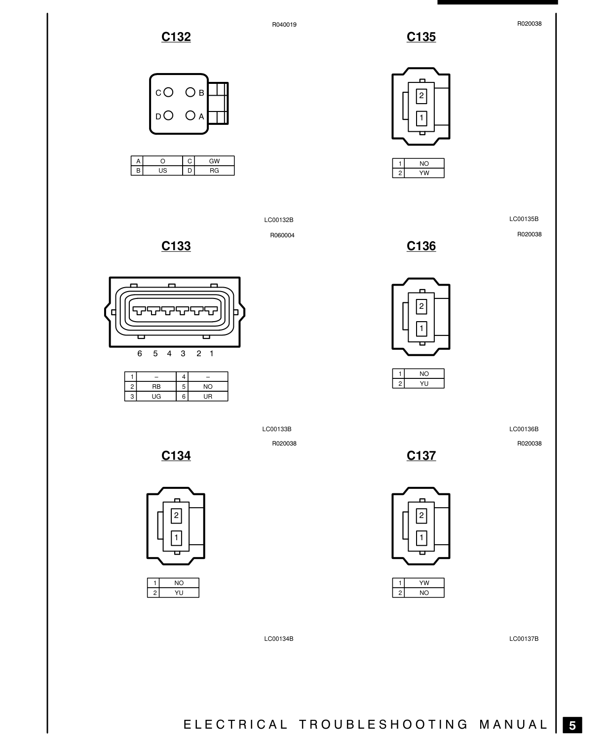 Connector Views – Circuit Diagram
