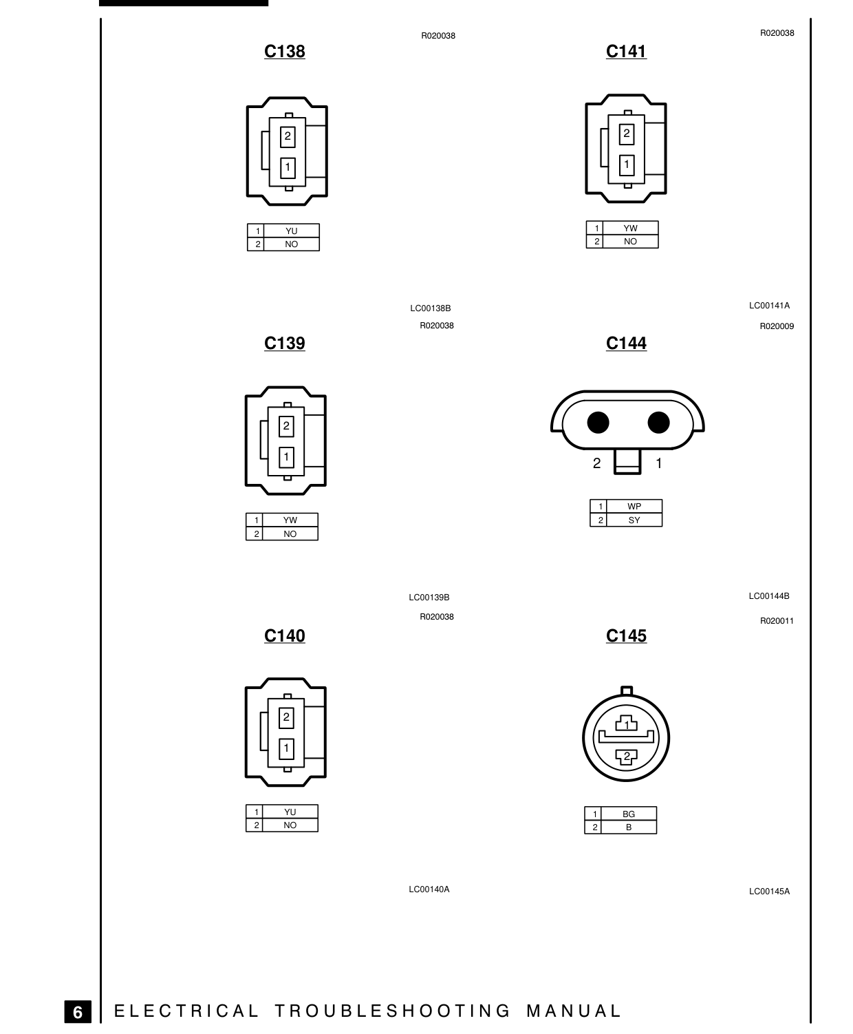 Connector Views – Circuit Diagram