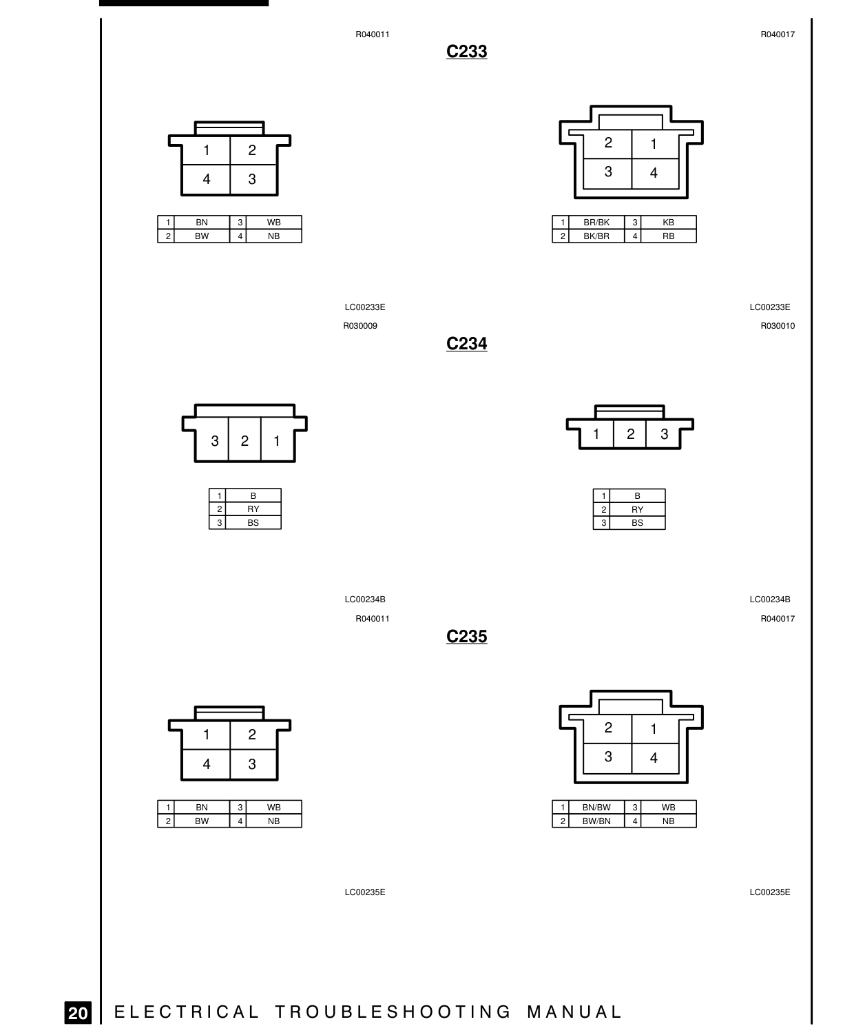 Connector Views – Circuit Diagram