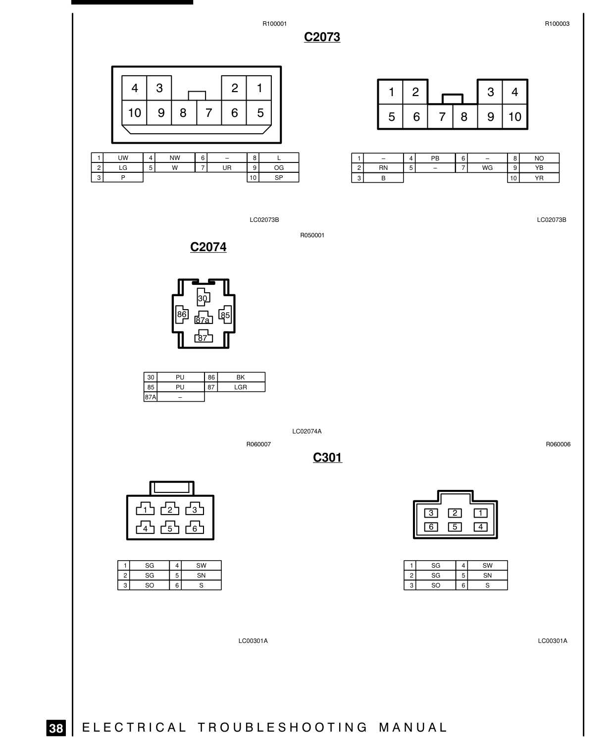 Connector Views – Circuit Diagram