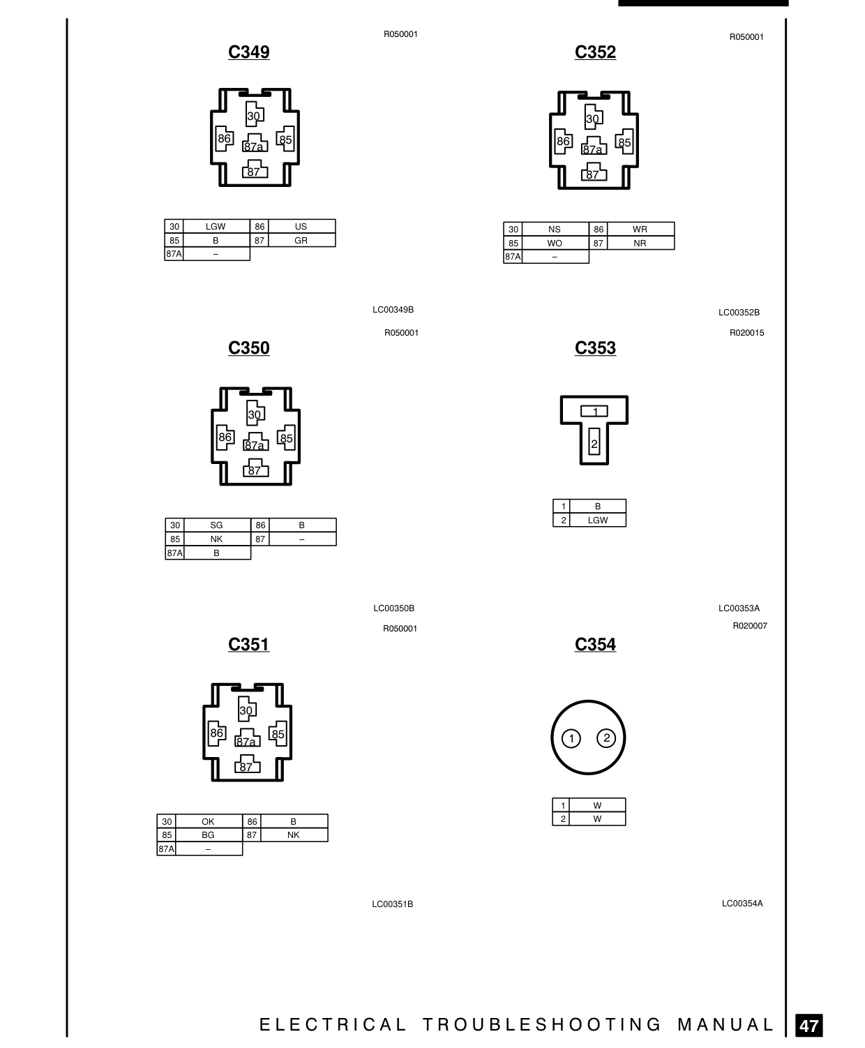 Connector Views – Circuit Diagram