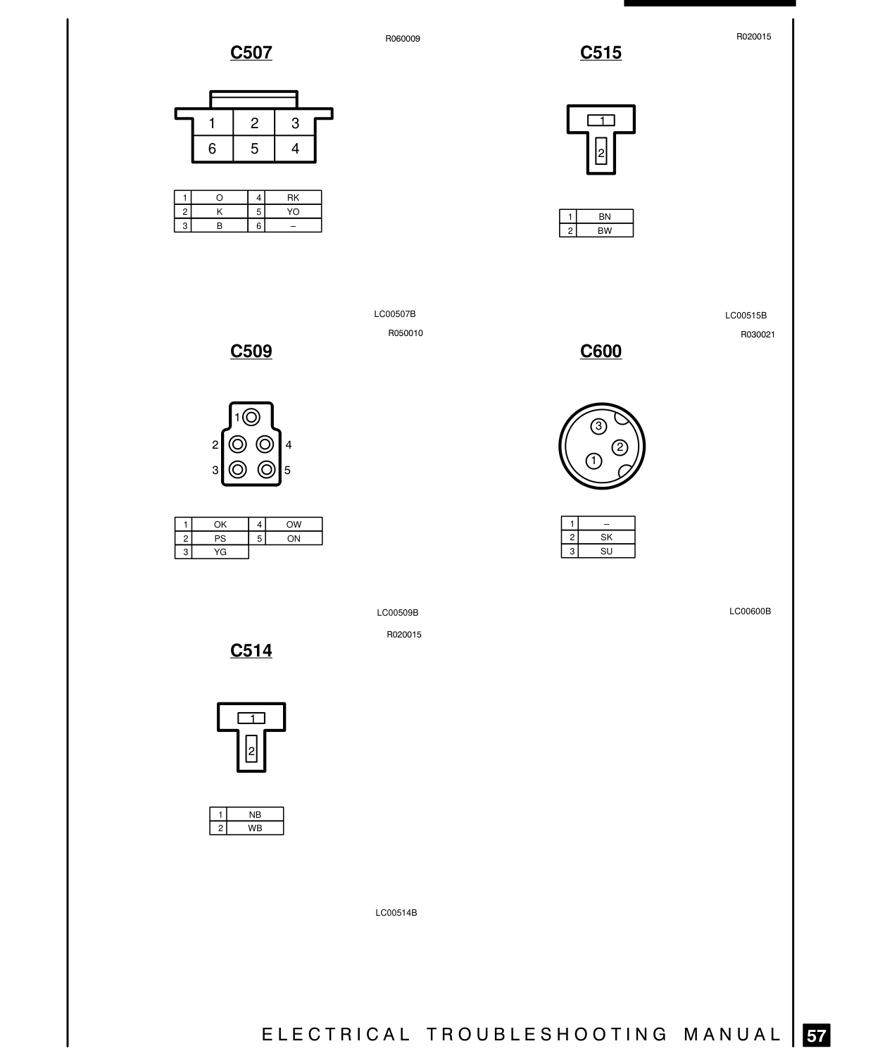 Connector Views – Circuit Diagram