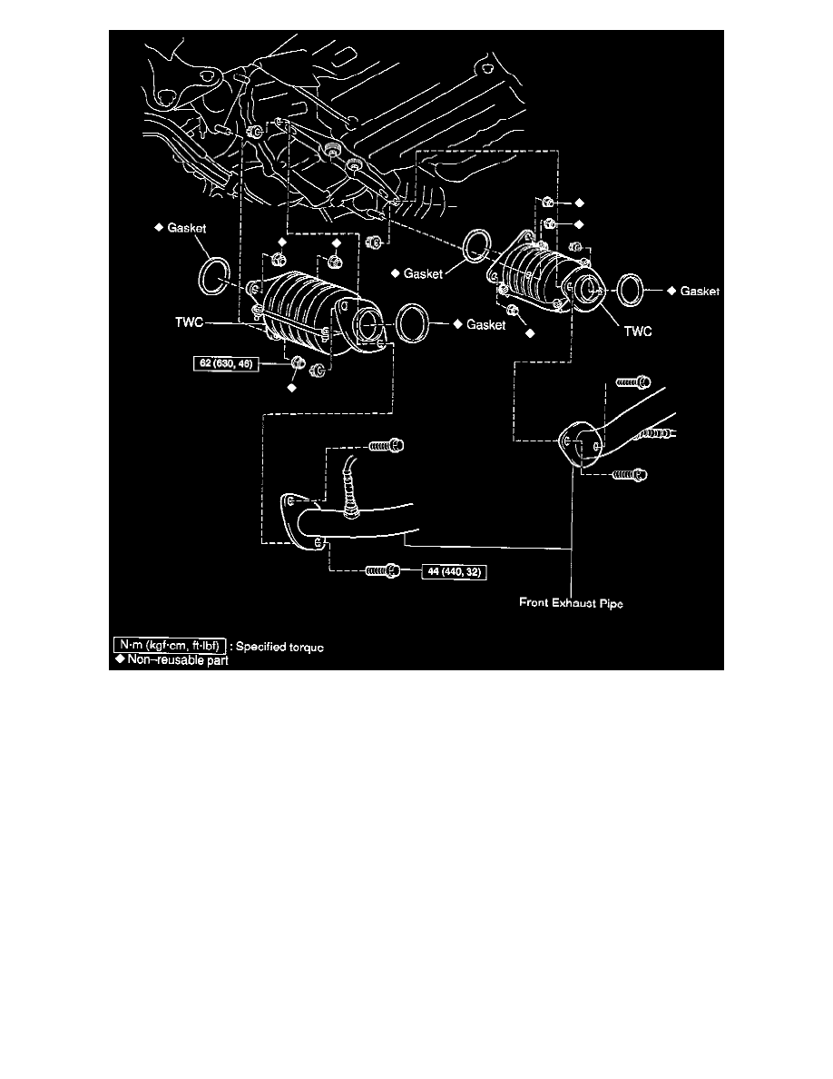 Lexus Service and Repair Manuals > GS 400 V84.0L (1UZFE