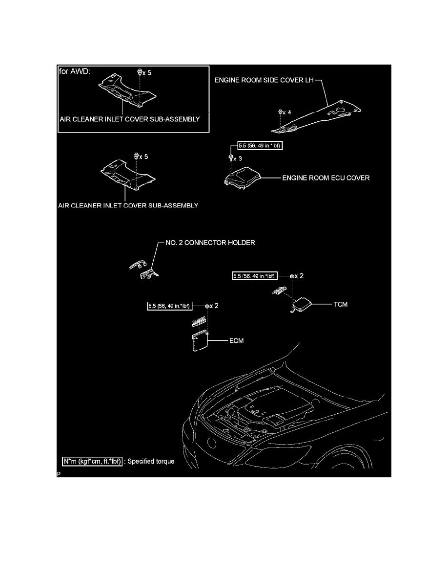Lexus Workshop Service and Repair Manuals > LS 460 RWD V8-4.6L (1UR-FSE ...