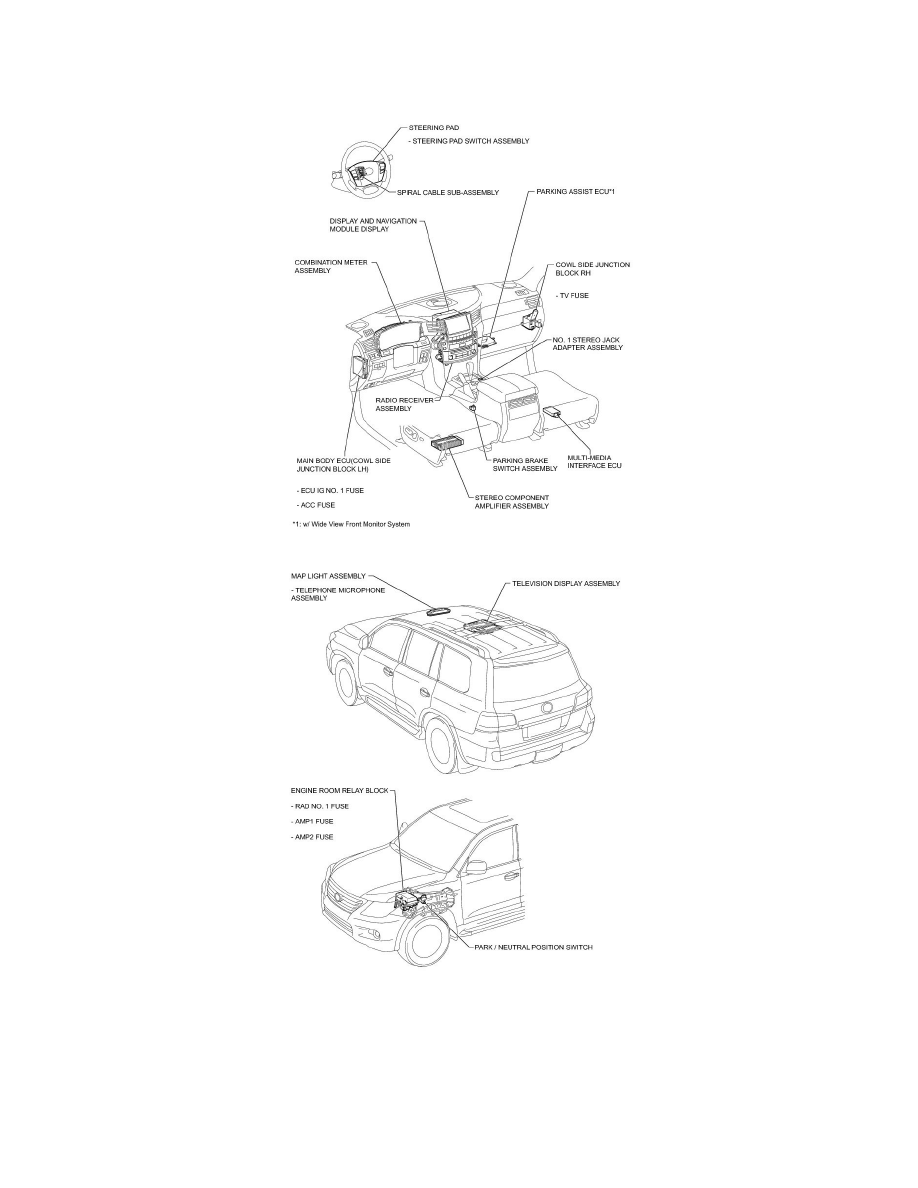 Lexus Workshop Manuals > LX 570 V8-5.7L (3UR-FE) (2010) > Accessories