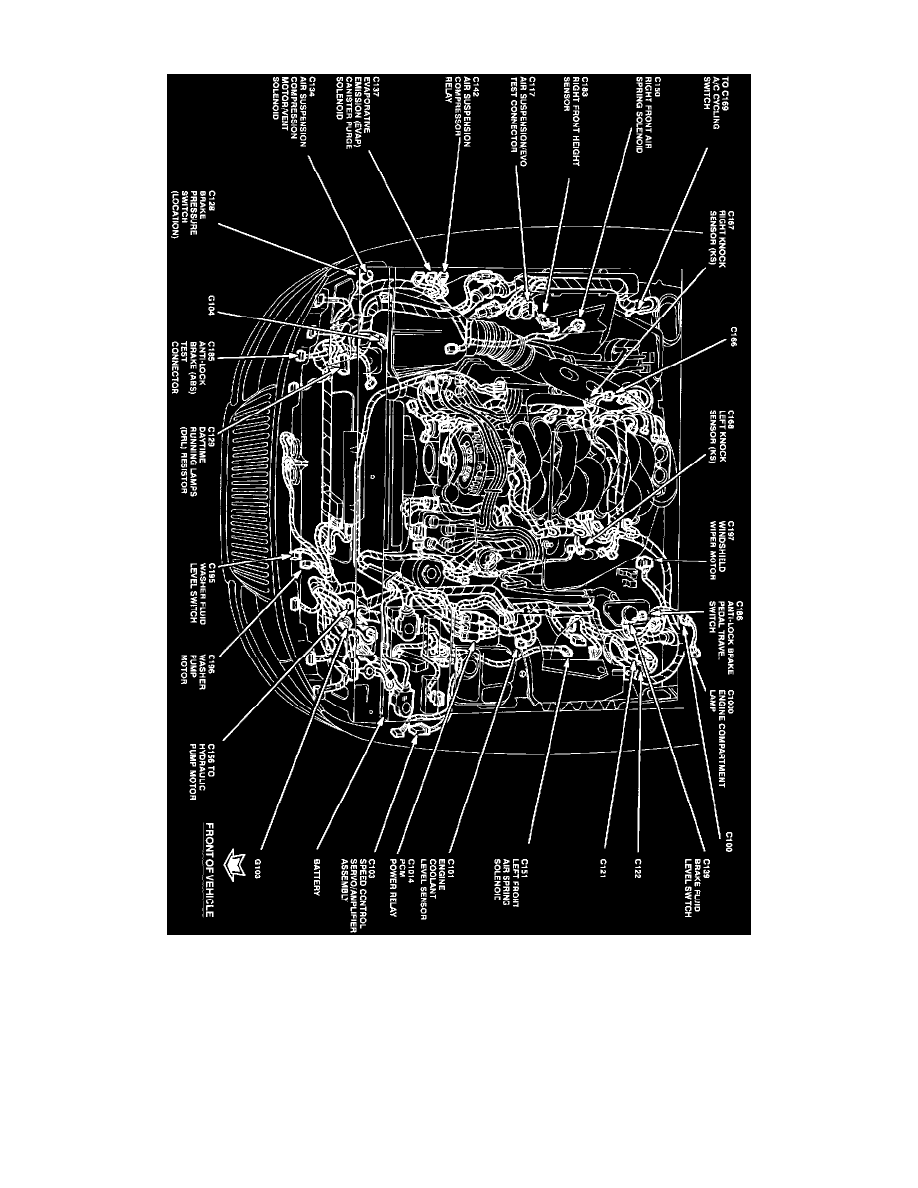 Lincoln Service and Repair Manuals > Mark VIII V84.6L DOHC
