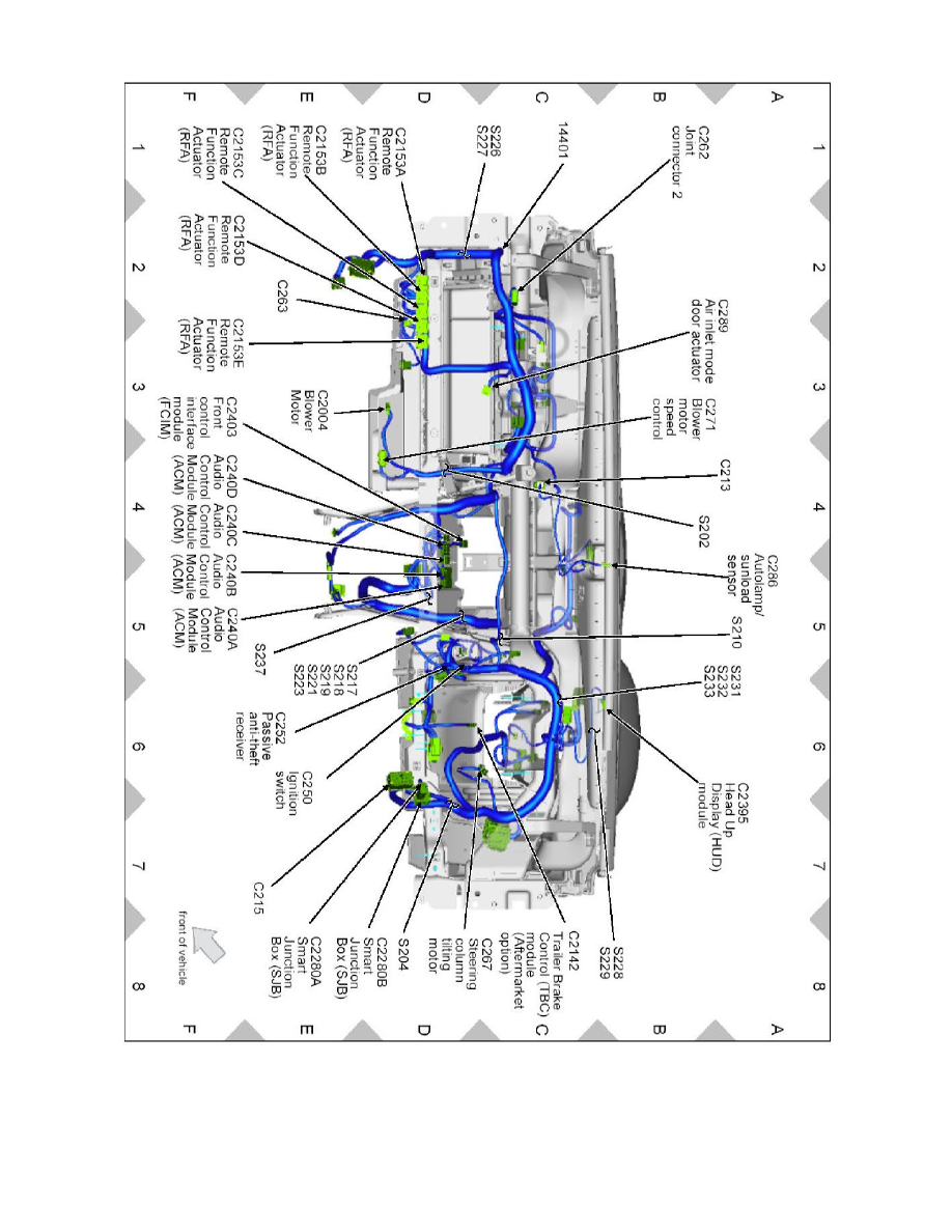Lincoln Service and Repair Manuals > MKT FWD V63.7L (2010