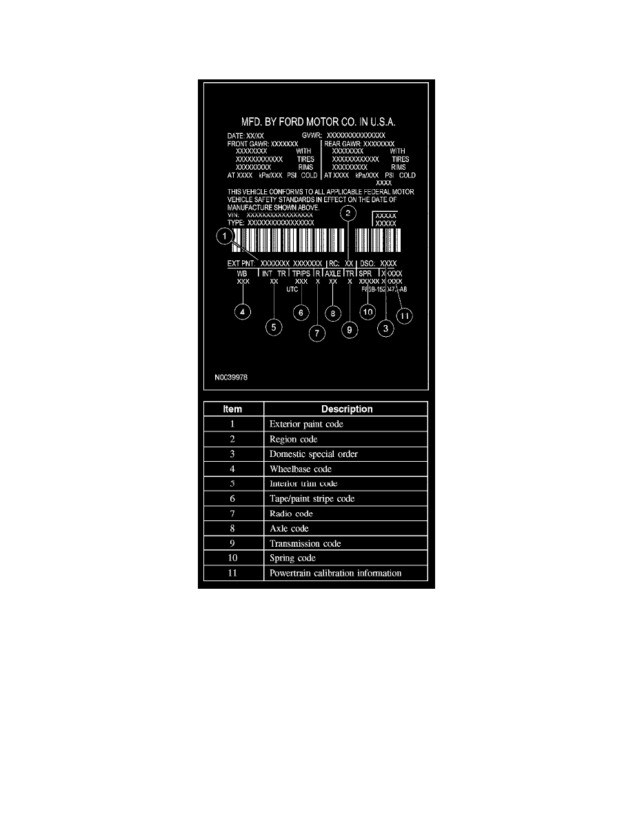 Lincoln Service and Repair Manuals > MKX AWD V63.5L (2007) > Body and Frame Paint