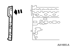 Step 48: Remove the engine front cover from the cylinder block.