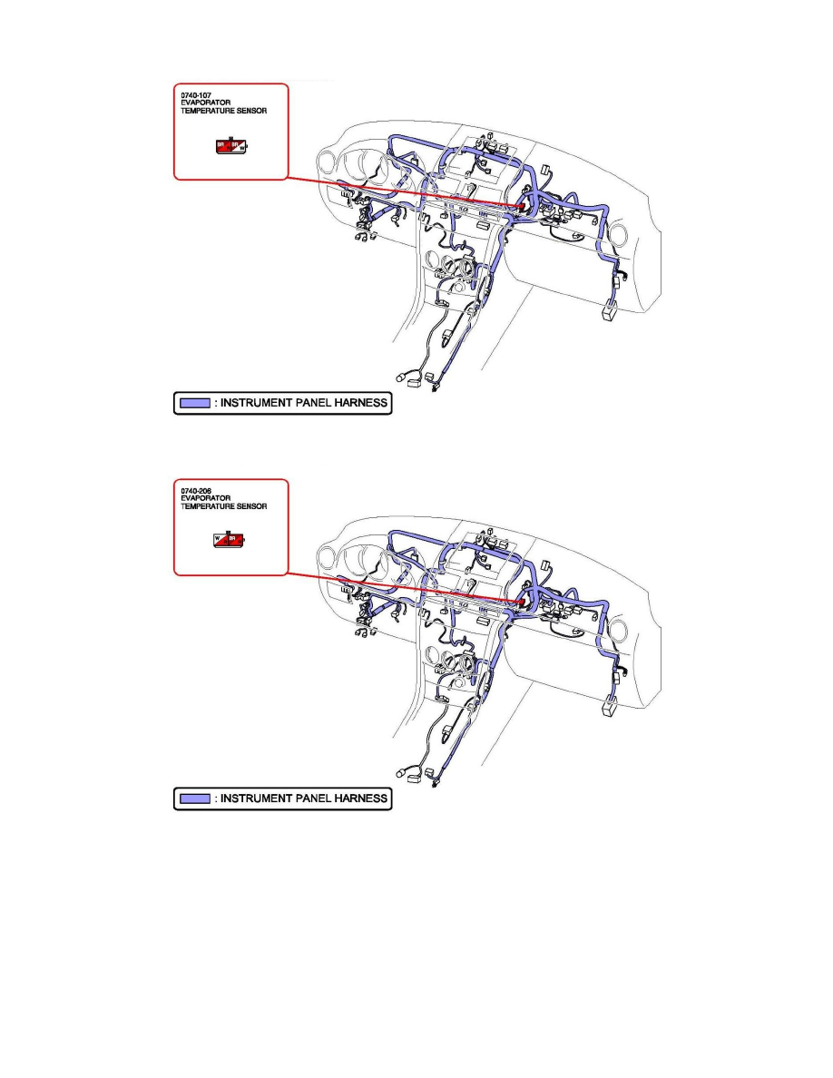 Mazda Manuals > 3 L42.0L (2007) > Heating and Air Conditioning > Evaporator