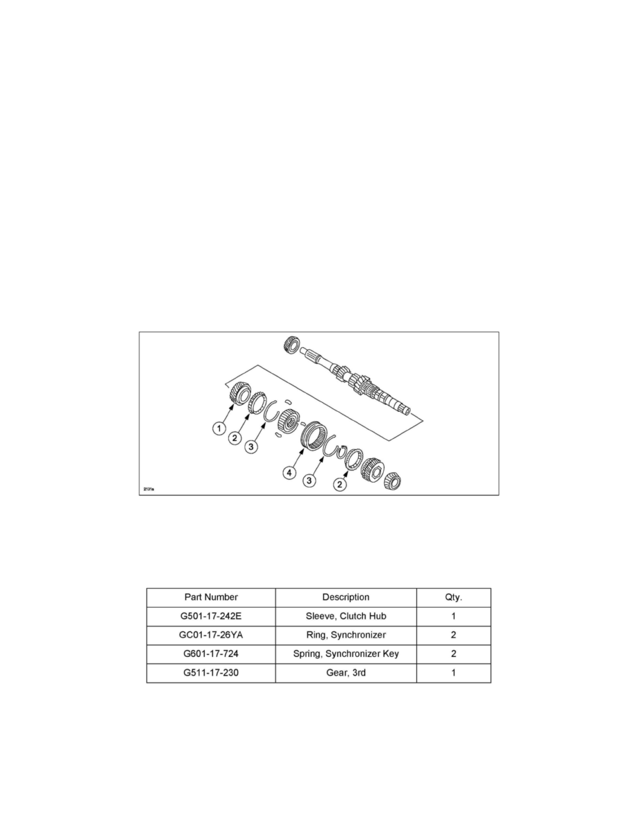 Mazda 3 Service Manual: TransmissionTransaxle Mazda 3 Service Manual: TransmissionTransaxle