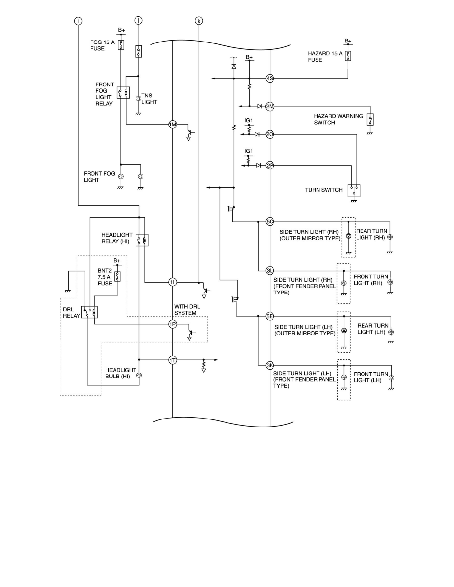 Mazda Service and Repair Manuals > 3 L42.5L (2010) > Relays