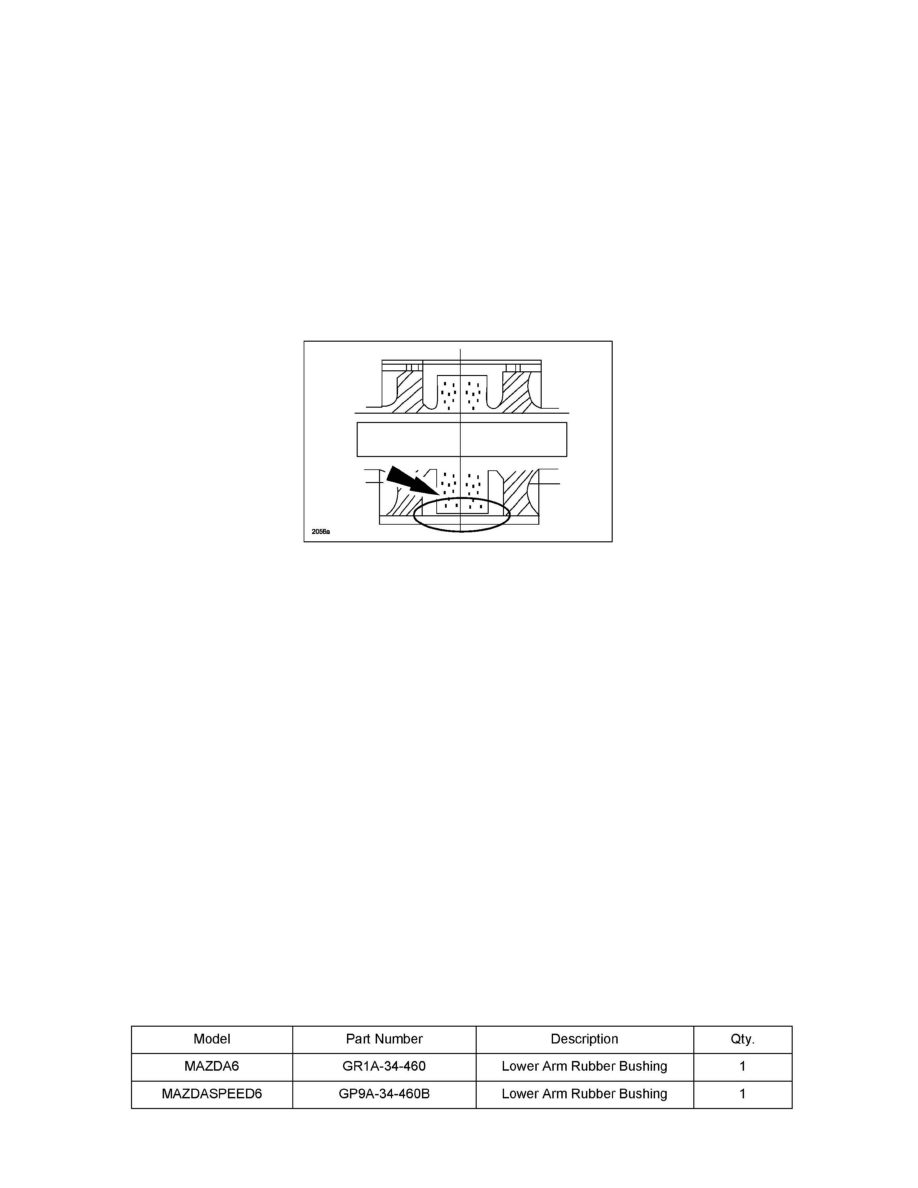 Steering and Suspension > Suspension > Control Arm > Control Arm Bushing > Component Information > Technical Service Bulletins > Customer Interest for ...