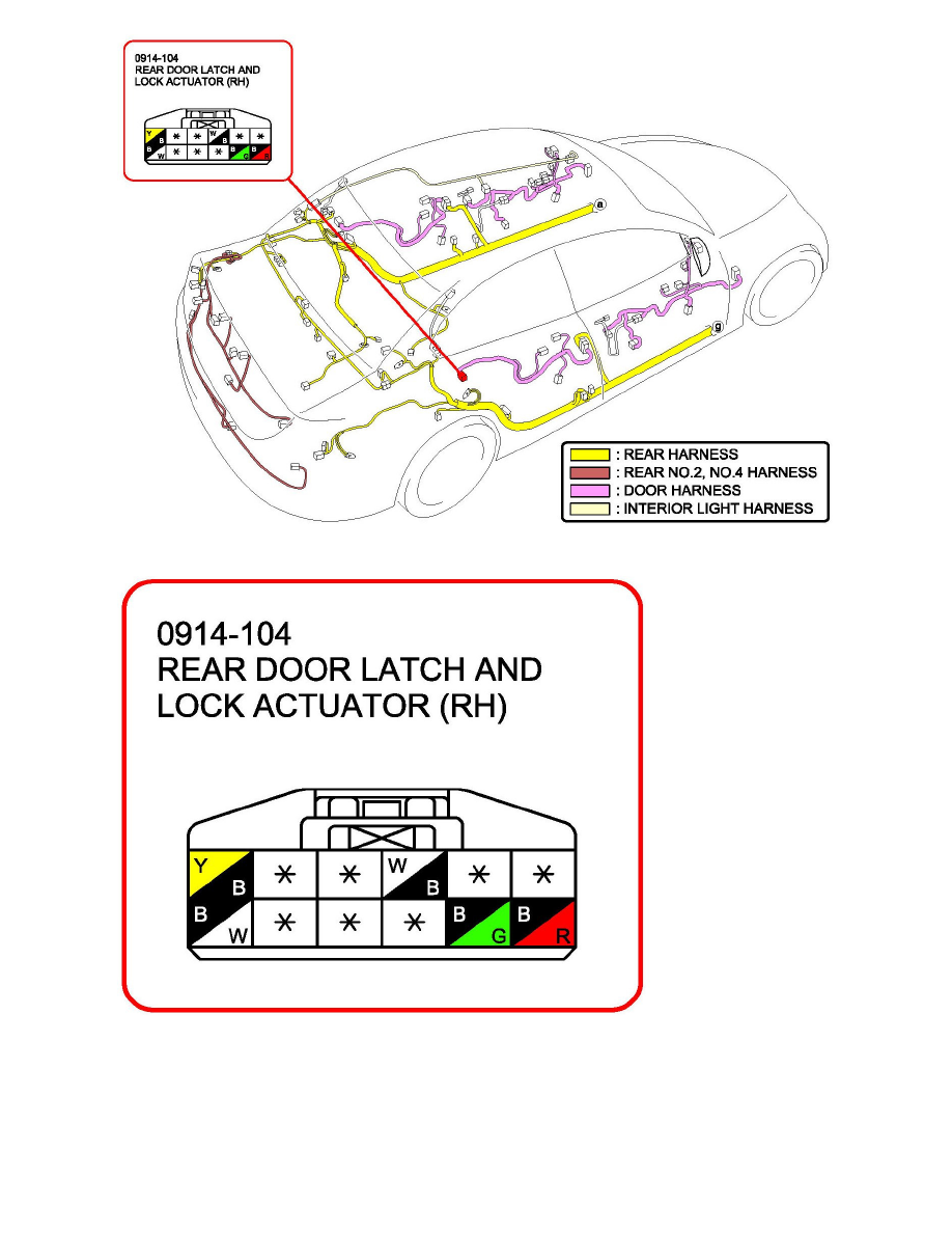 Mazda Service and Repair Manuals > 6 L42.5L (2010) > Body and Frame Locks Power