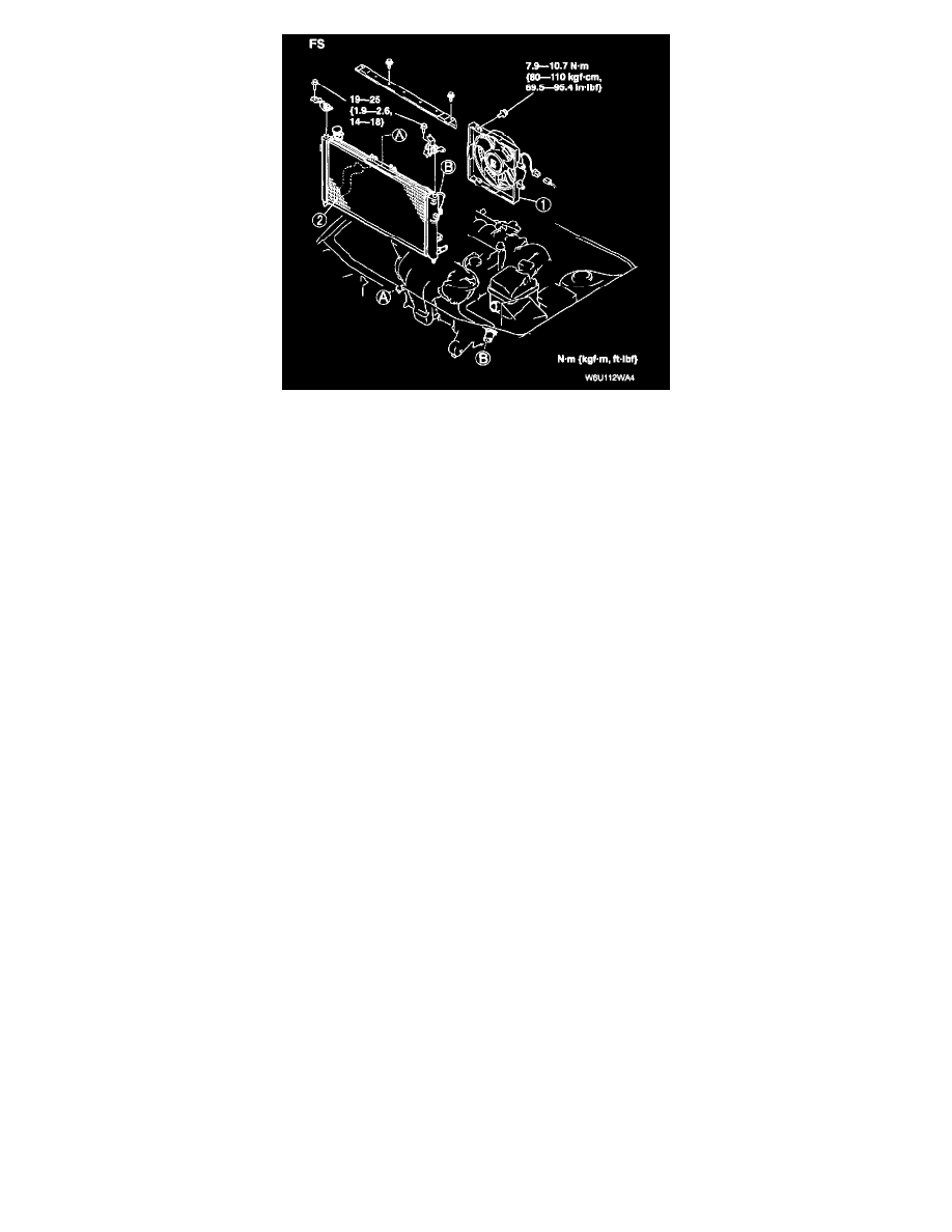 Mazda Service and Repair Manuals > 626 LX L42.0L DOHC (1999