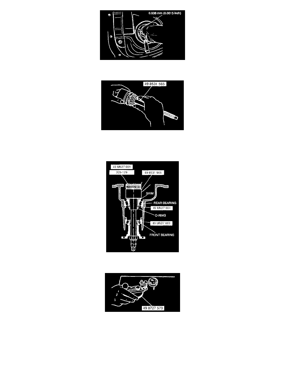 Mazda 3 Service Manual: Differentials Mazda 3 Service Manual: Differentials