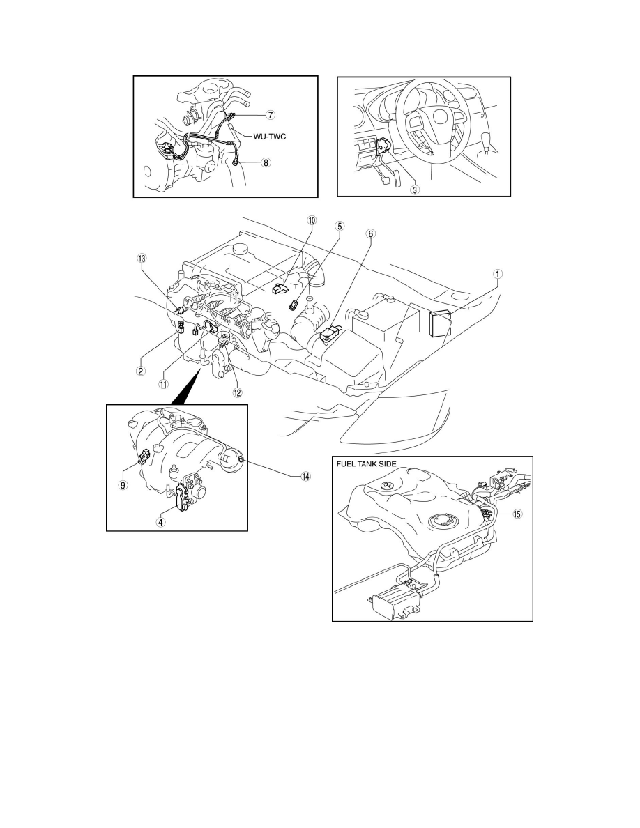 Mazda Service and Repair Manuals > CX7 FWD L42.3L Turbo