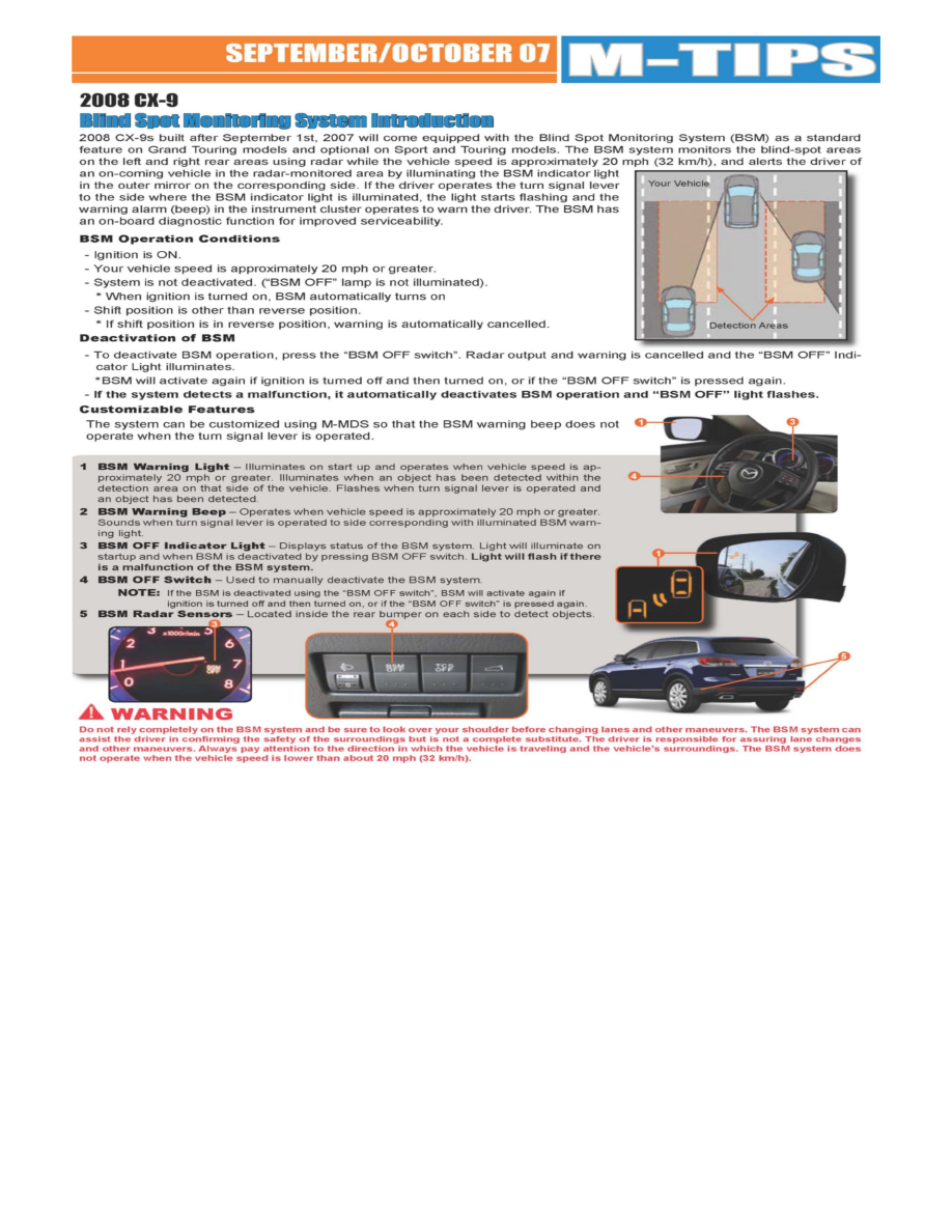 Mazda Service and Repair Manuals > CX9 AWD V63.7L (2008) > Transmission and