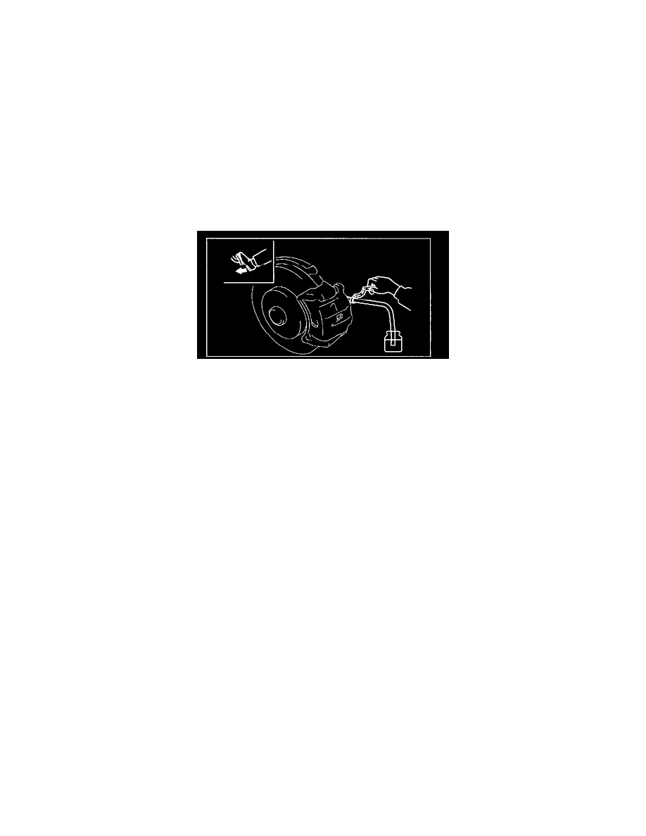 Mazda Workshop Manuals Cx 9 Awd V6 3 7l 08 Brakes And Traction Control Brake Bleeding System Information Service And Repair