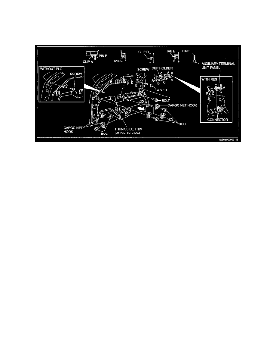 Mazda 3 Service Manual: Lower Panel RemovalInstallation Mazda 3 Service Manual: Lower Panel RemovalInstallation