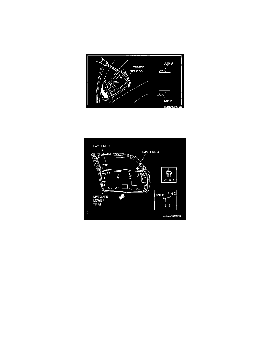 Mazda 3 Service Manual: Lower Panel RemovalInstallation Mazda 3 Service Manual: Lower Panel RemovalInstallation