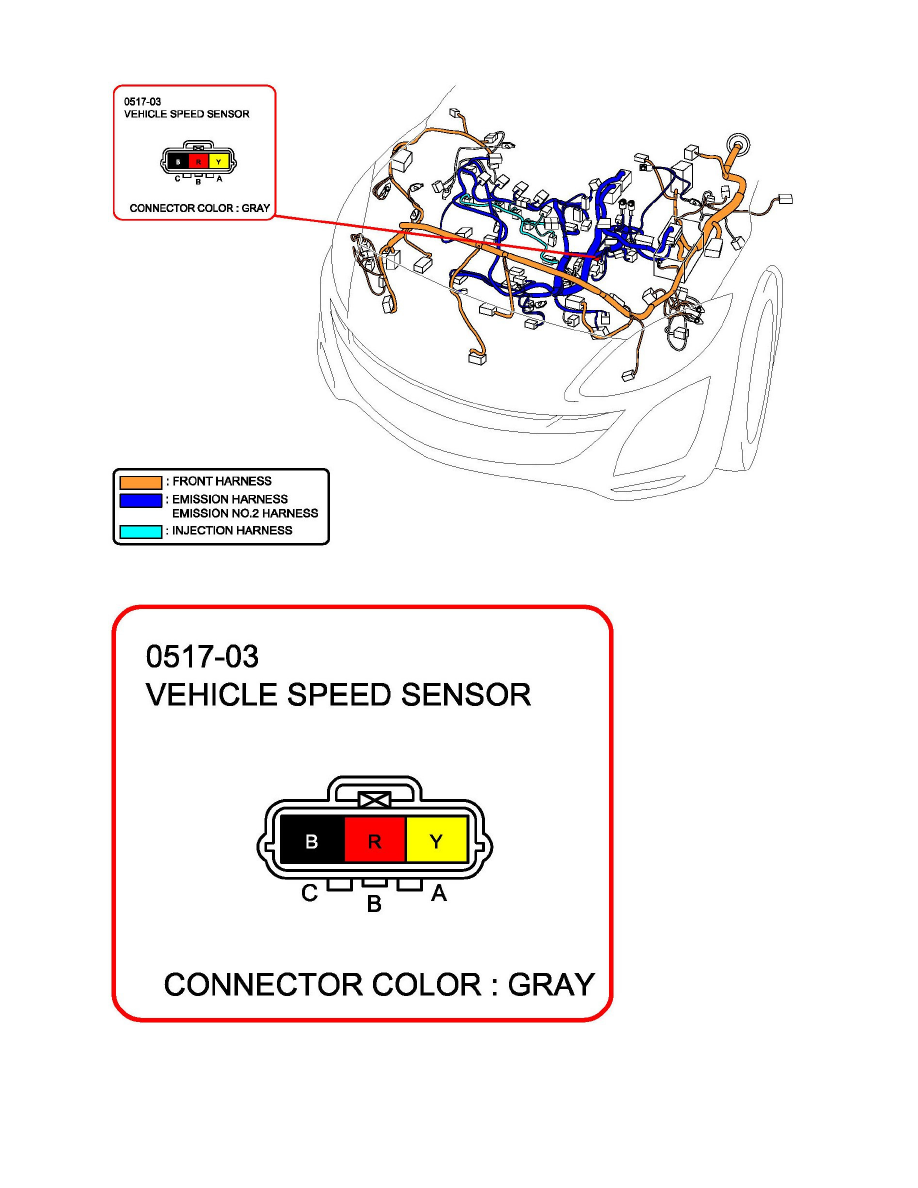 Mazda Service and Repair Manuals > Mazdaspeed3 L42.3L Turbo