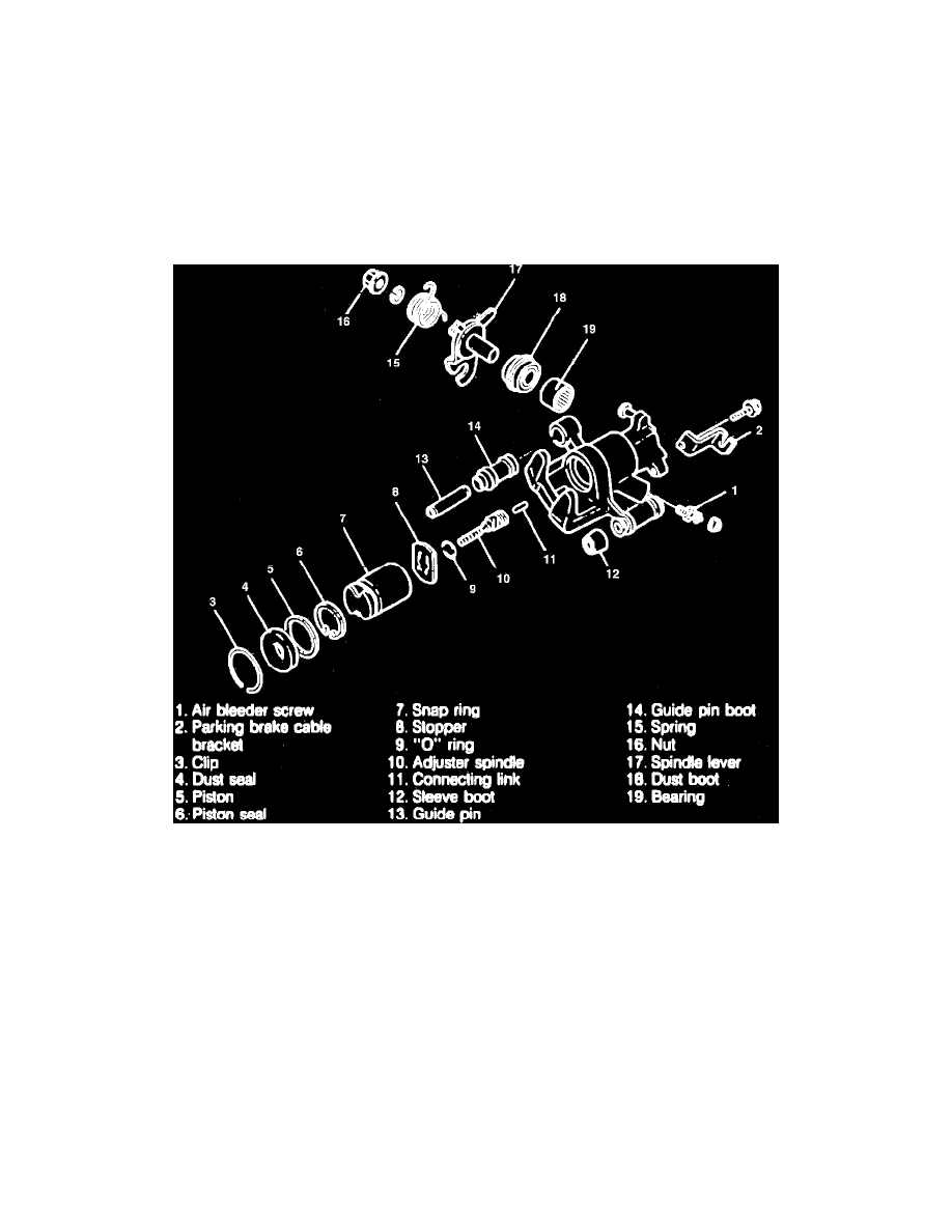 Mazda 3 Service Manual: Parking Brake Cable RemovalInstallation Mazda 3 Service Manual: Parking Brake Cable RemovalInstallation