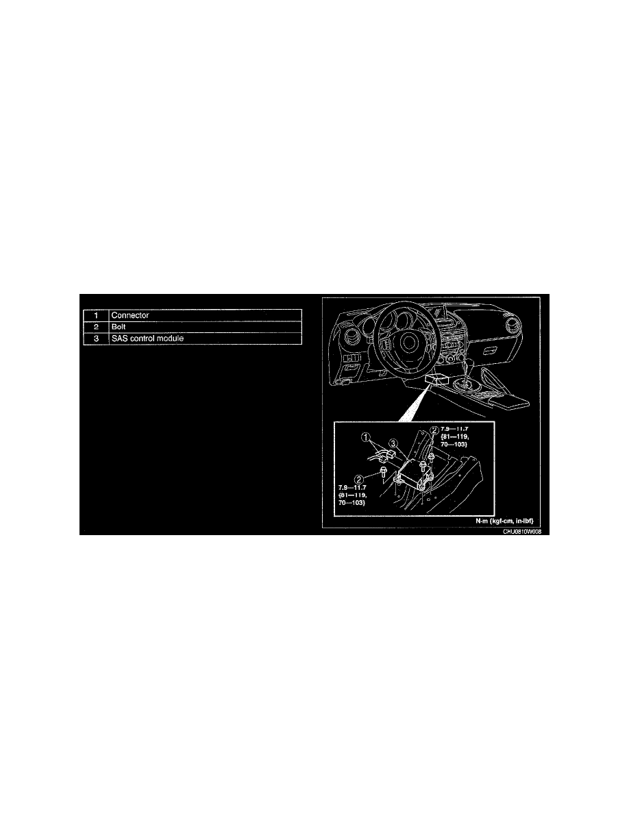 Mazda 3 Service Manual: Air Bag Module And Pre Tensioner Seat Belt Deployment Procedures Standard Deployment Control System Mazda 3 Service Manual: Air Bag Module And Pre Tensioner Seat Belt Deployment Procedures Standard Deployment Control System