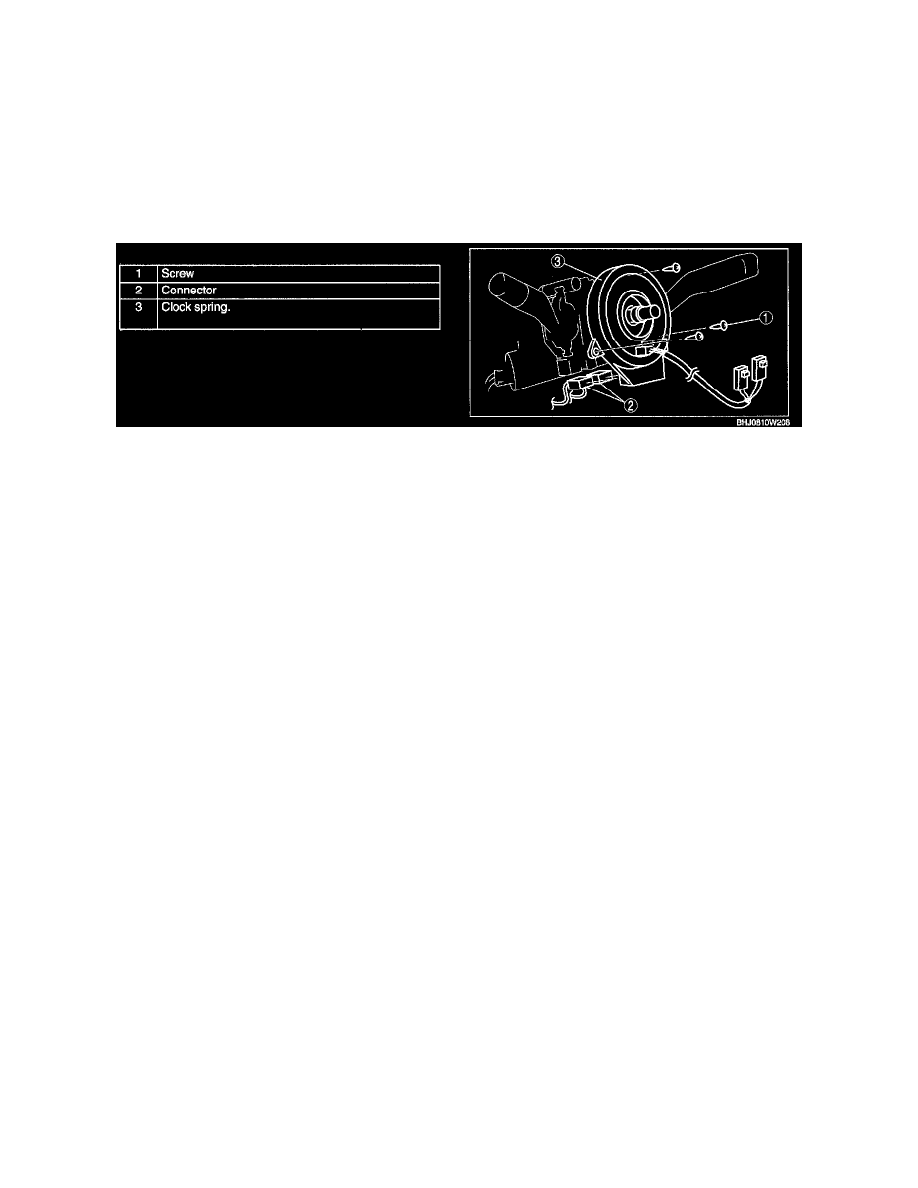 Mazda 3 Service Manual: Clock Spring Adjustment Mazda 3 Service Manual: Clock Spring Adjustment