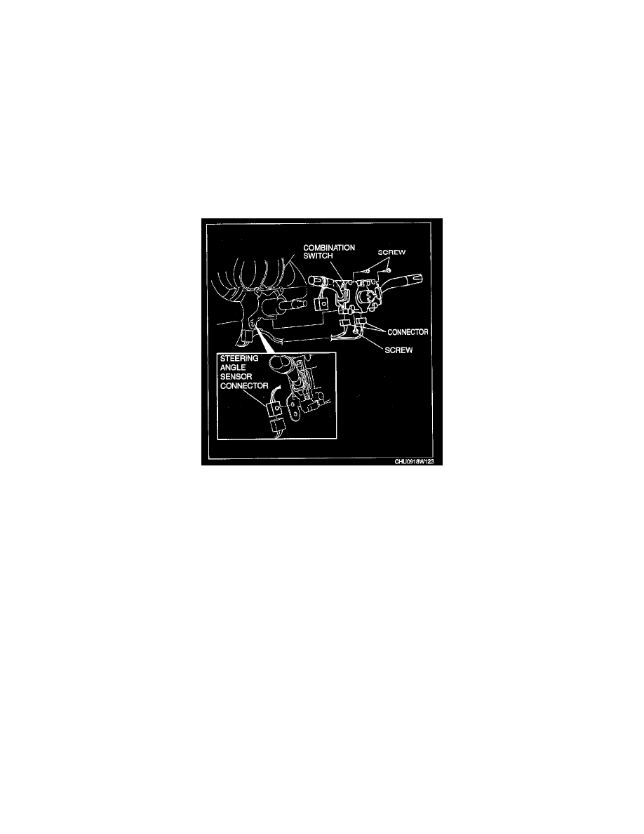 Mazda 3 Service Manual: Combination Switch RemovalInstallation Mazda 3 Service Manual: Combination Switch RemovalInstallation
