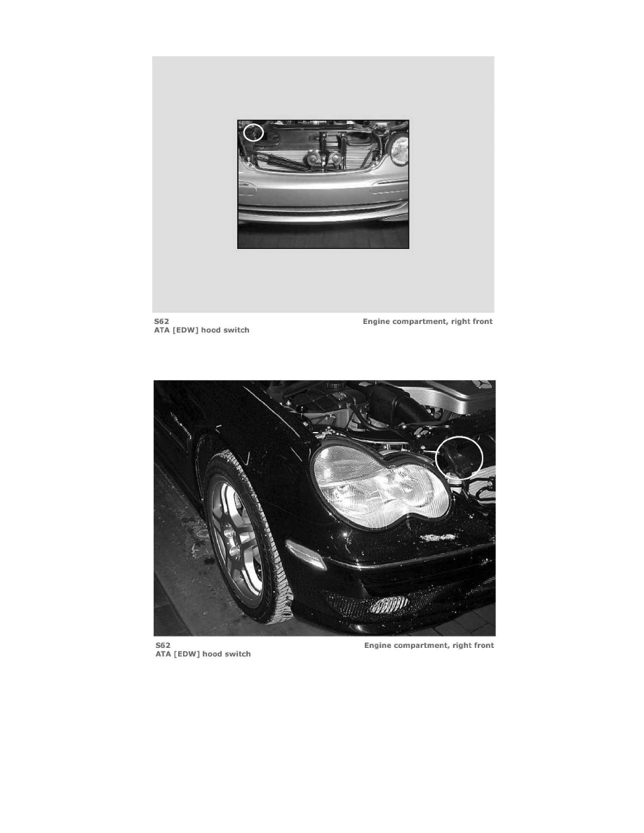 Mercedes Benz Workshop Manuals > C 230 CL (203.740) L4-1.8L SC 