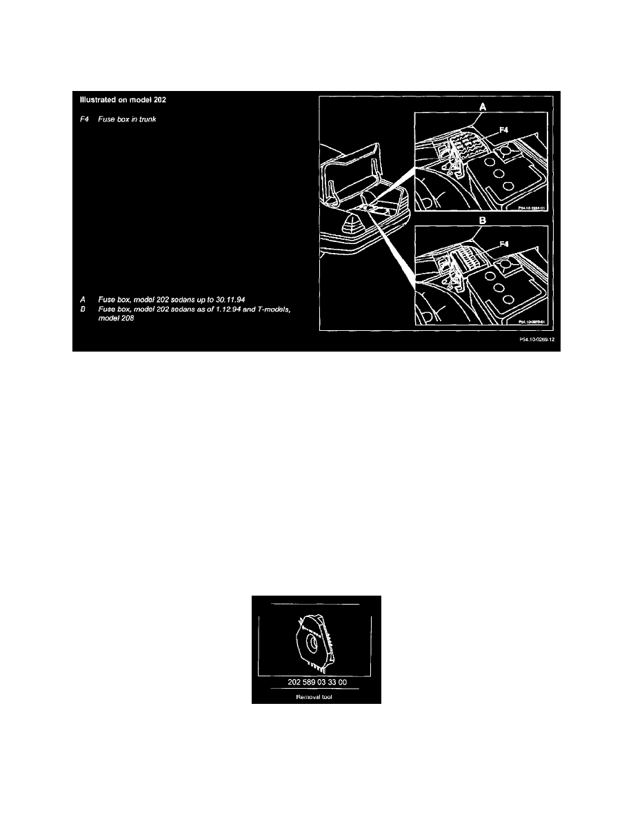 2000 Clk430 Fuse Diagram - 88 Wiring Diagram